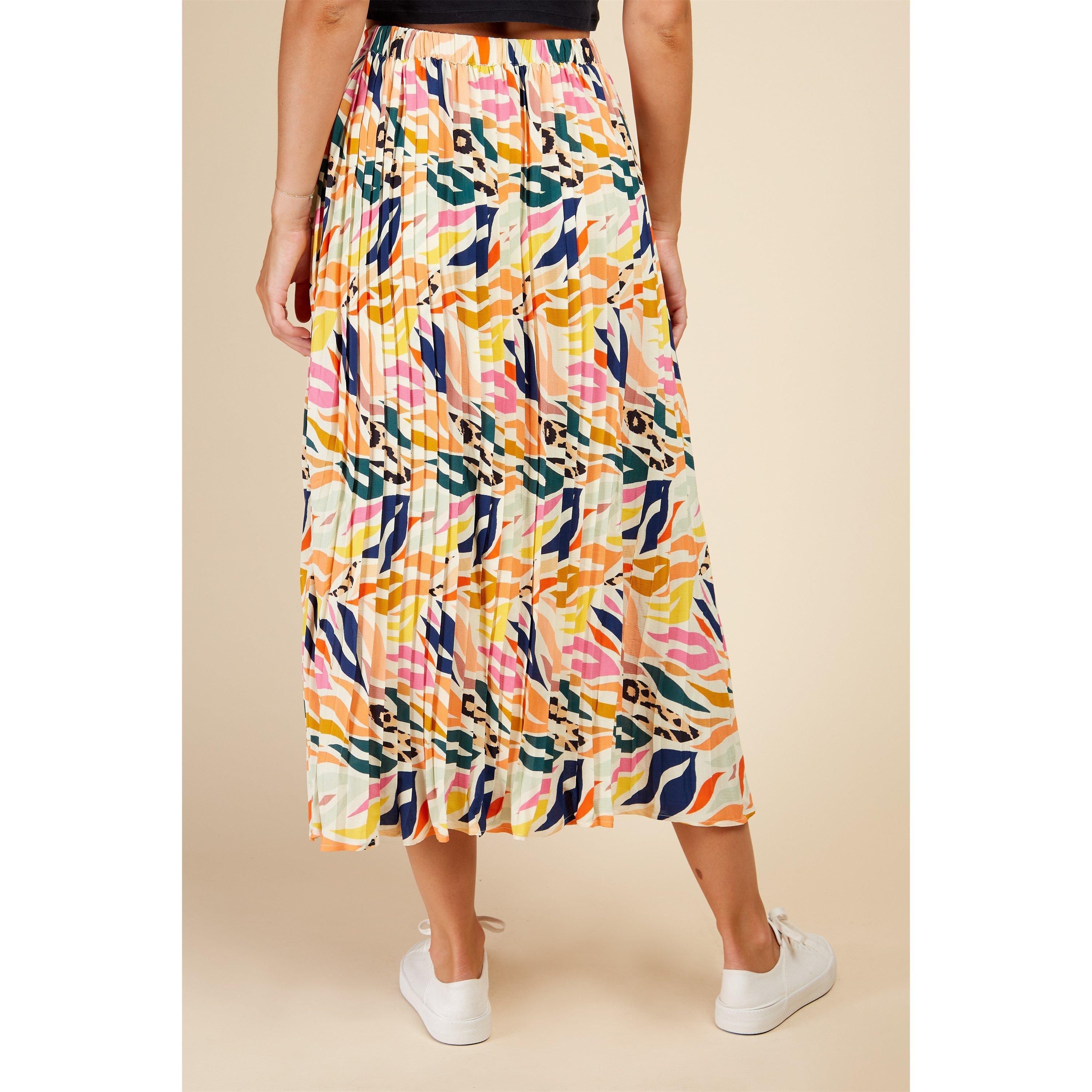 Multi - Little Mistress - Midi Skirt - 3