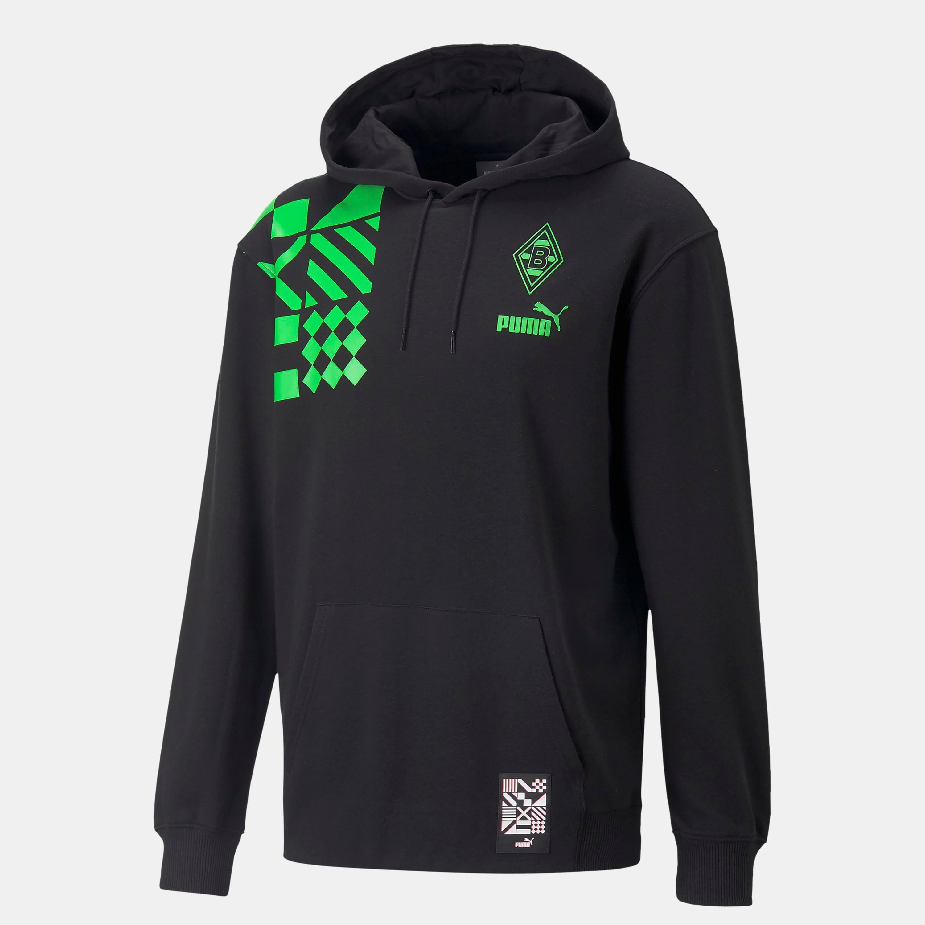 Black - Puma - Brussia Monchengladbach Fc Ftblculture Hoodie - 1