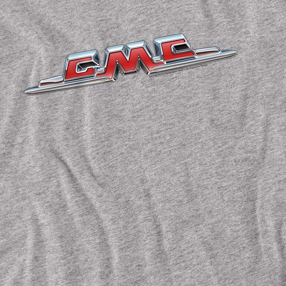 Grey - Other - Gmc Chrome Logo Long Sleeve T-Shirt Athletic Heat - 2