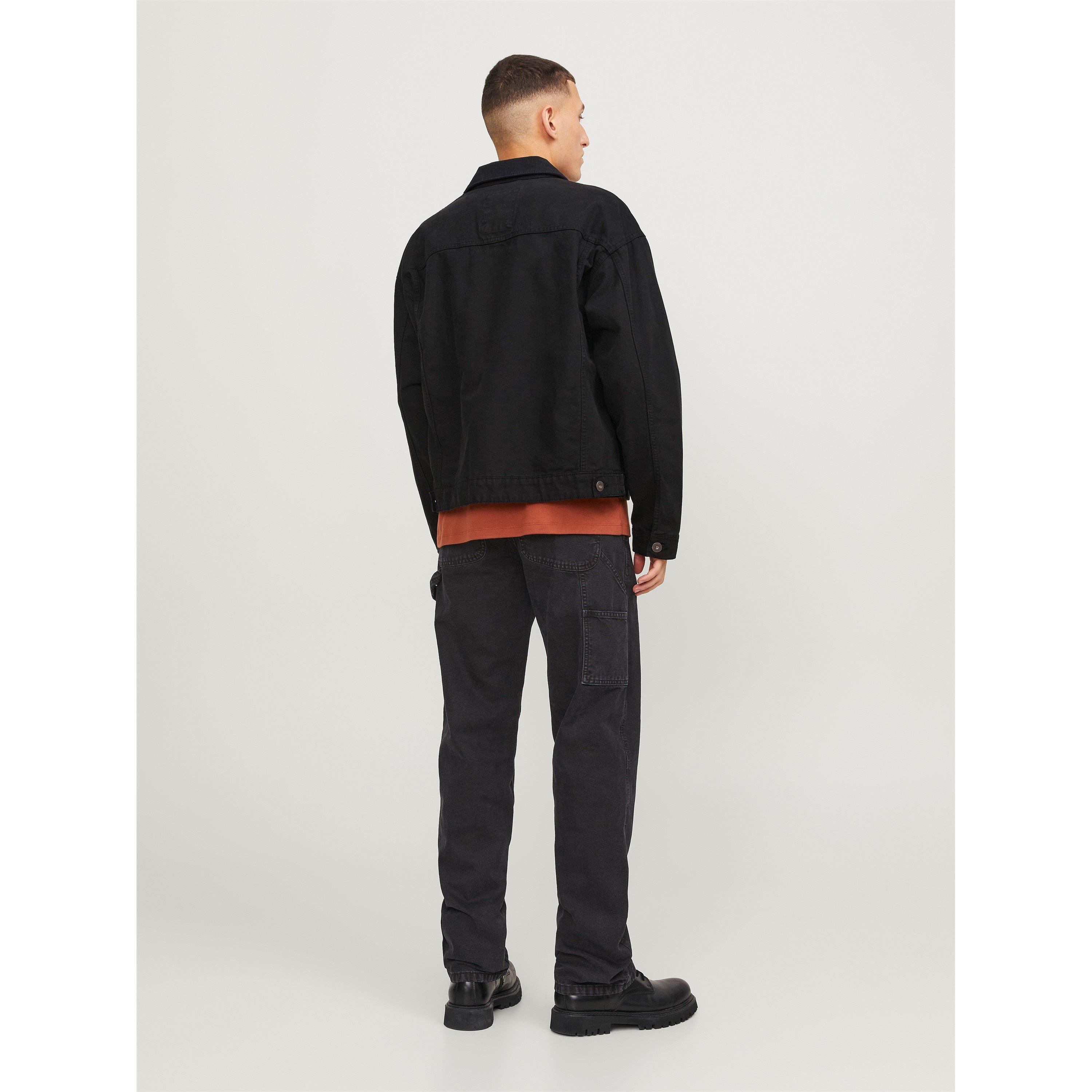 Black - Jack and Jones - Eddie Carp Carpenter Jeans - 2