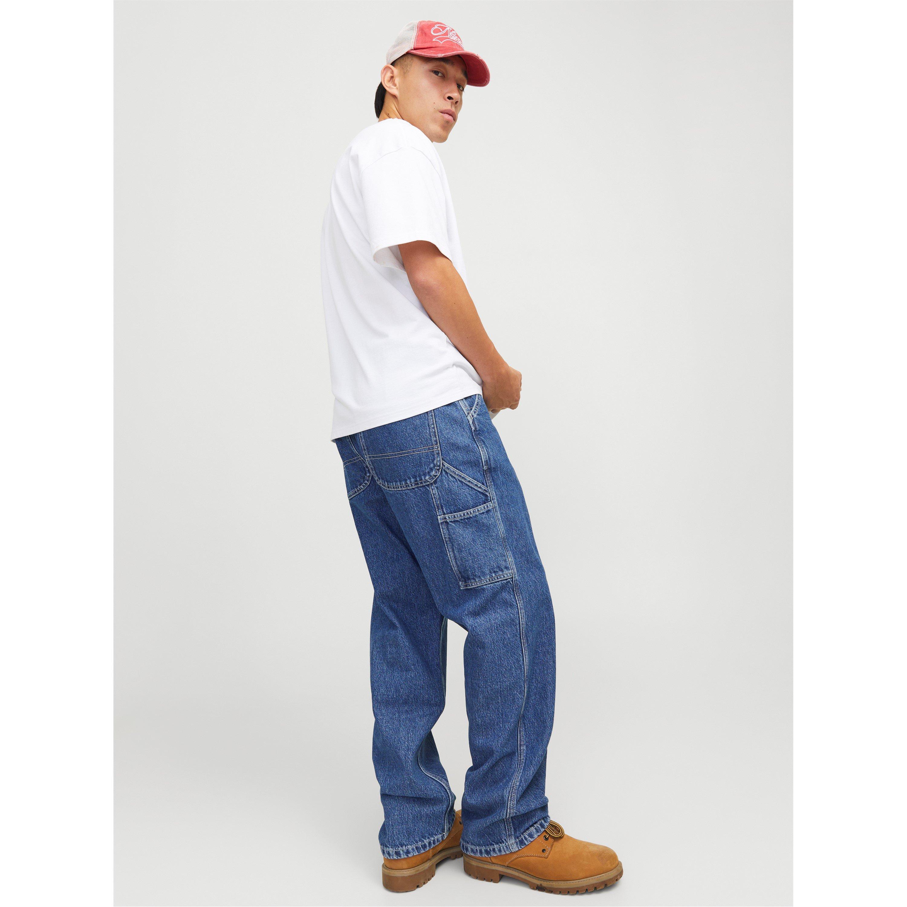 Jack and Jones Men's Alex Carp Carpenter Jeans | Sports Direct