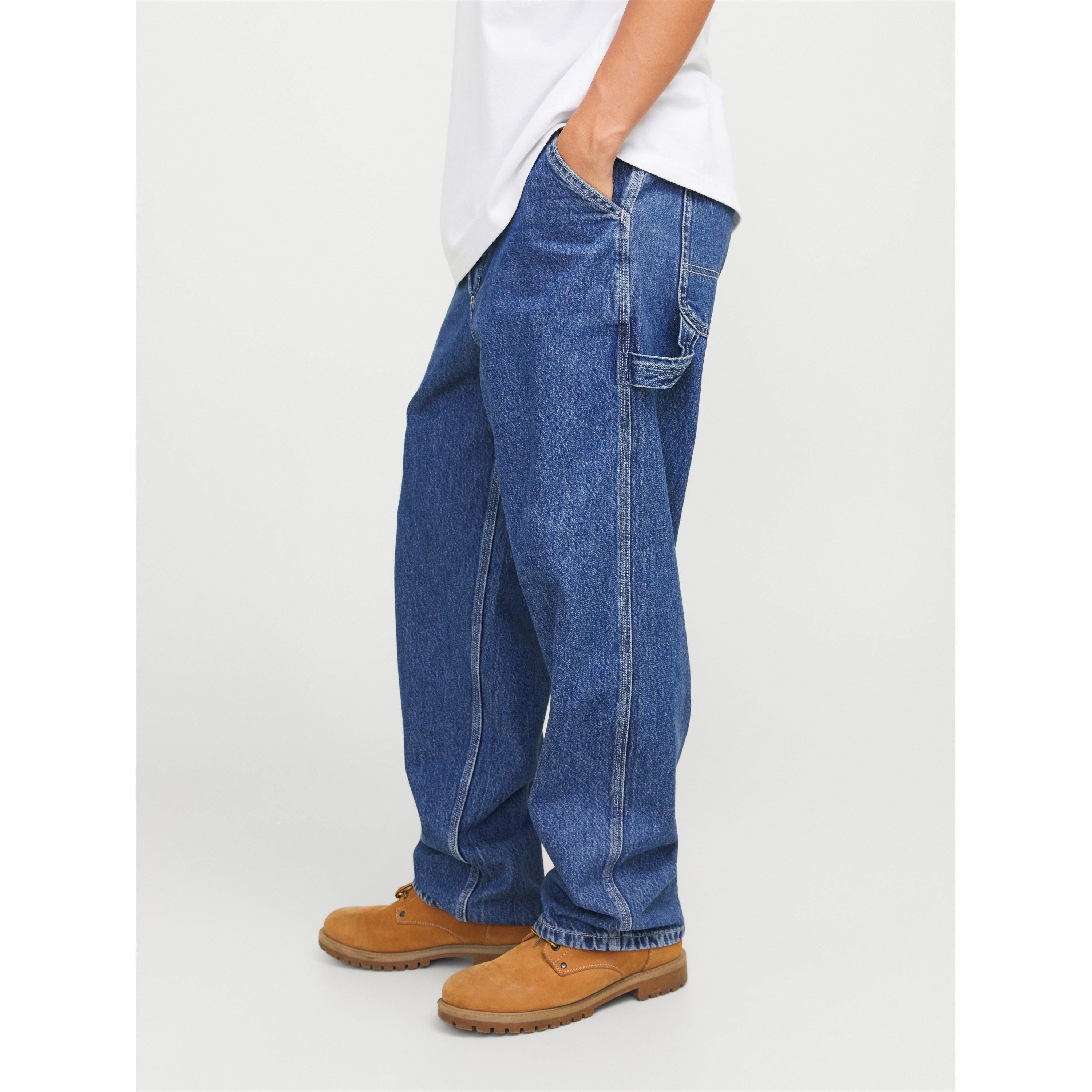 Blue Denim - Jack and Jones - Alex Carp Carpenter Jeans - 4