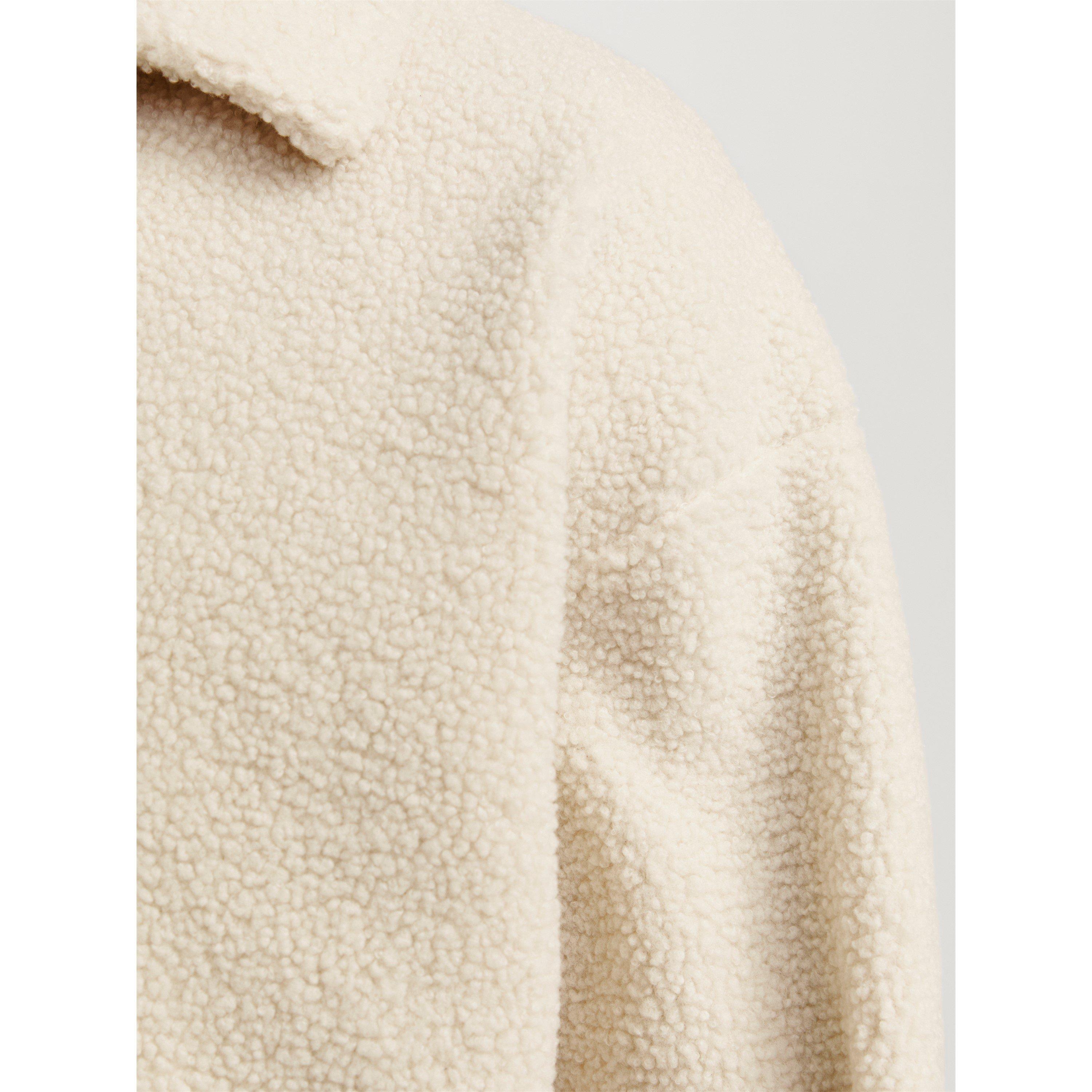 Oatmeal - Jack and Jones - Men's Teddy Crew Neck Jumper - 3