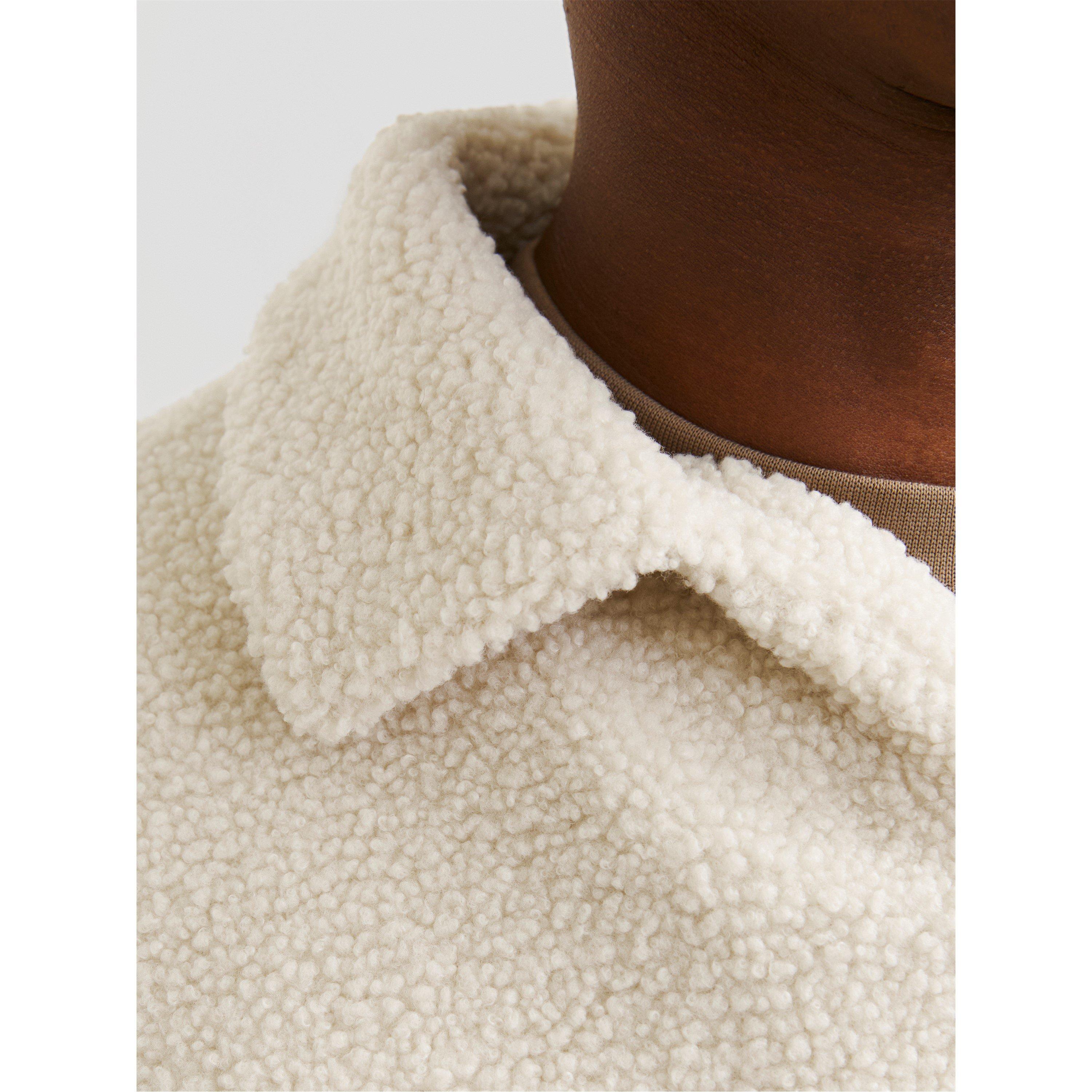 Oatmeal - Jack and Jones - Men's Teddy Crew Neck Jumper - 6