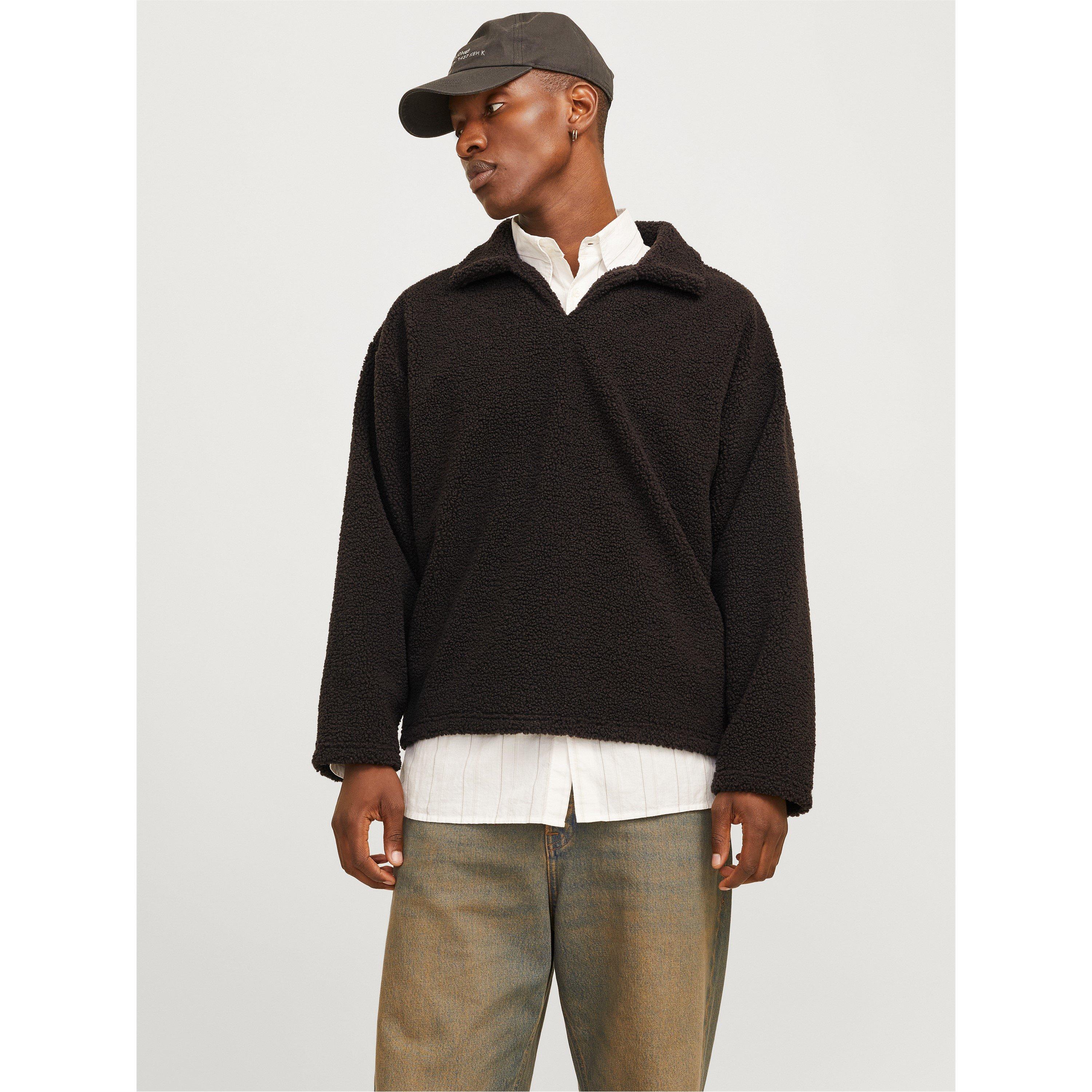 Chocolate Torte - Jack and Jones - Teddy Crew Neck Jumper - 4