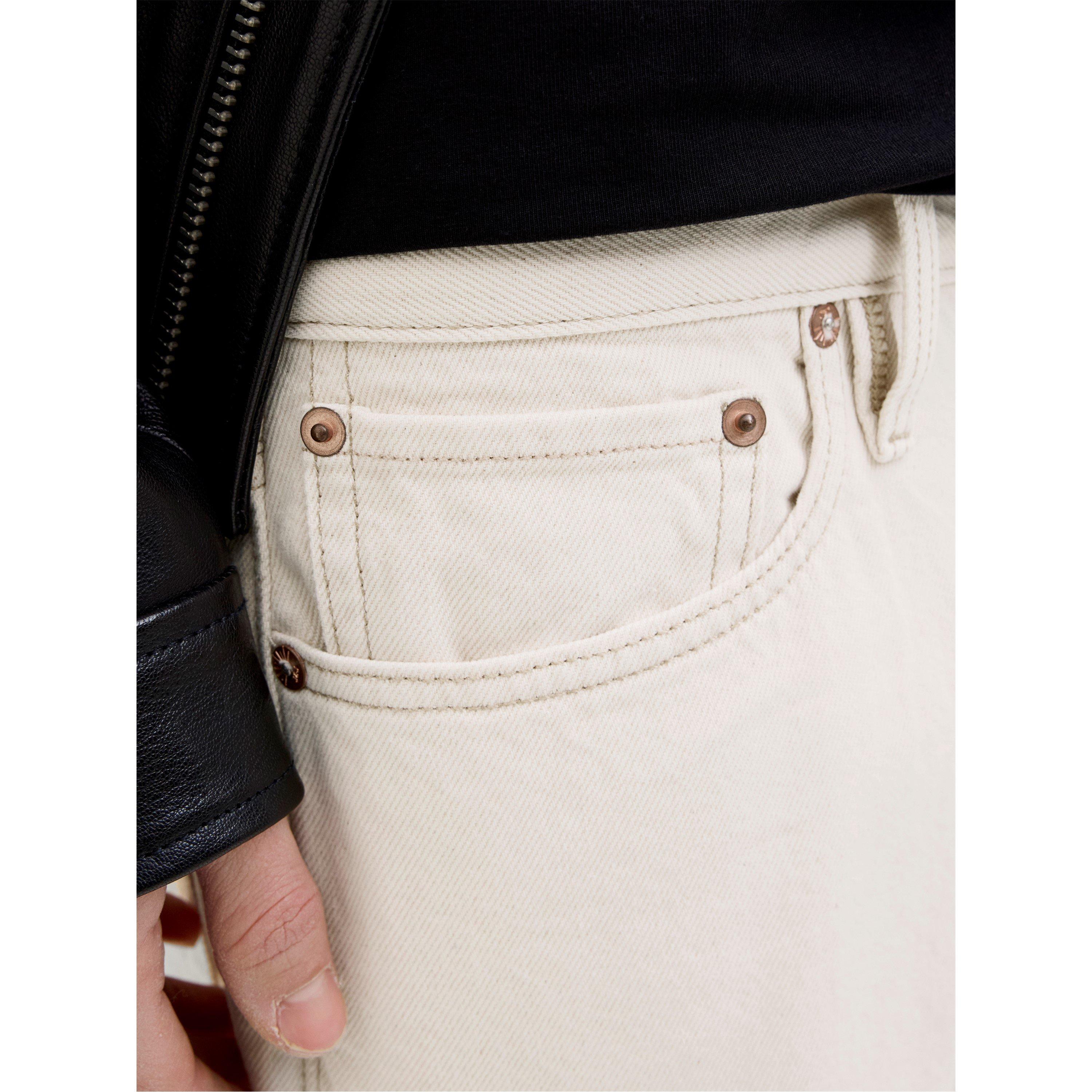 Ecru - Jack and Jones - Cooper Flared Jeans - 4