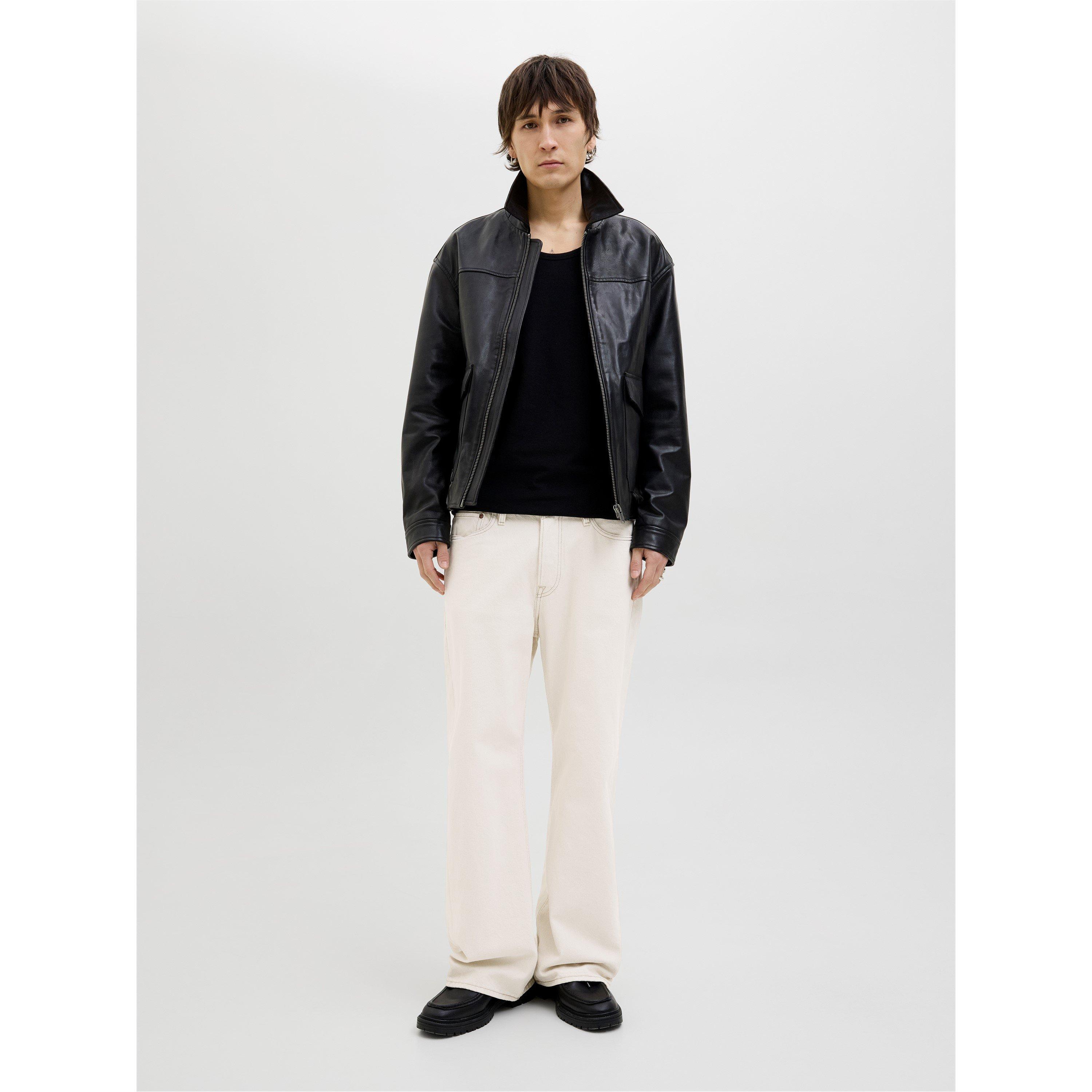 Ecru - Jack and Jones - Cooper Flared Jeans - 6