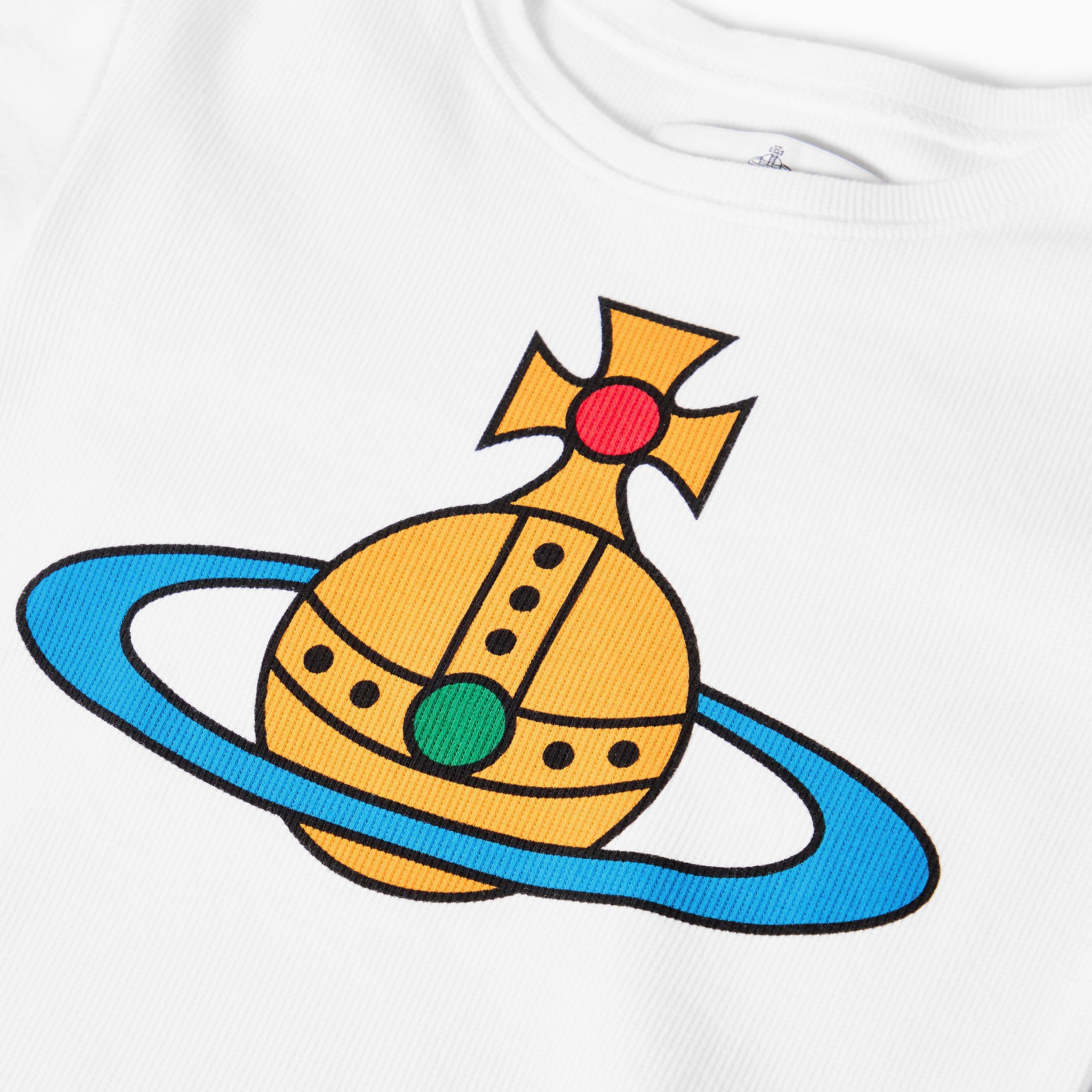 White - Vivienne Westwood - Women's Viv OS Baby Tee - 3