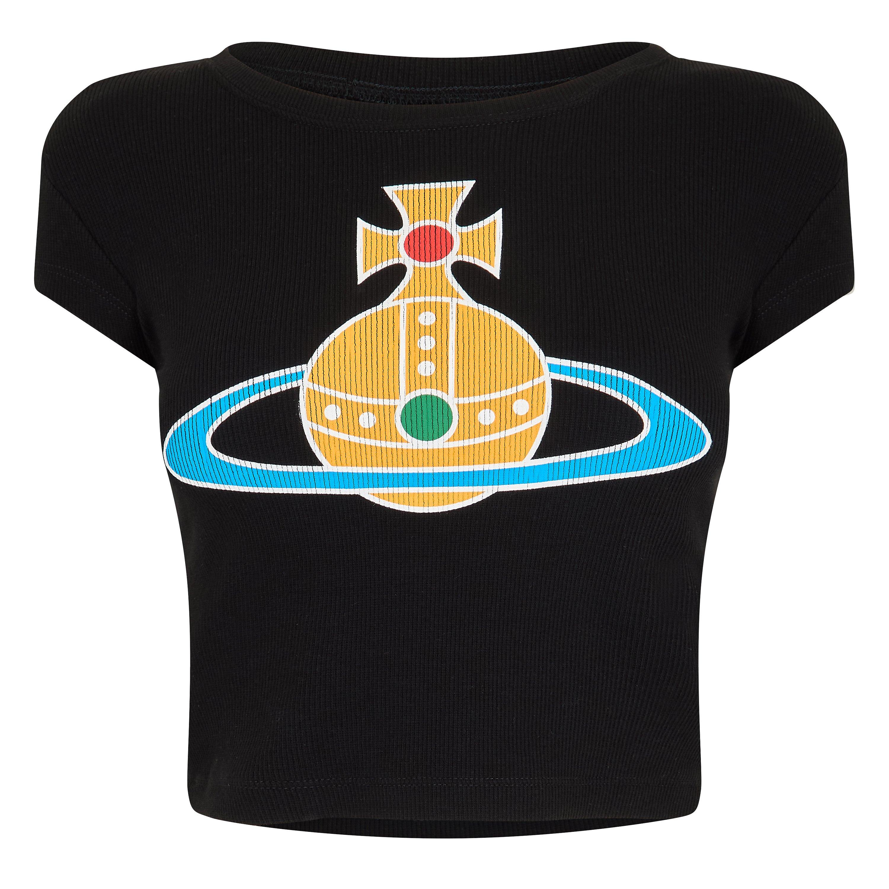 Black - Vivienne Westwood - Viv OS Baby Tee Ld62 - 1