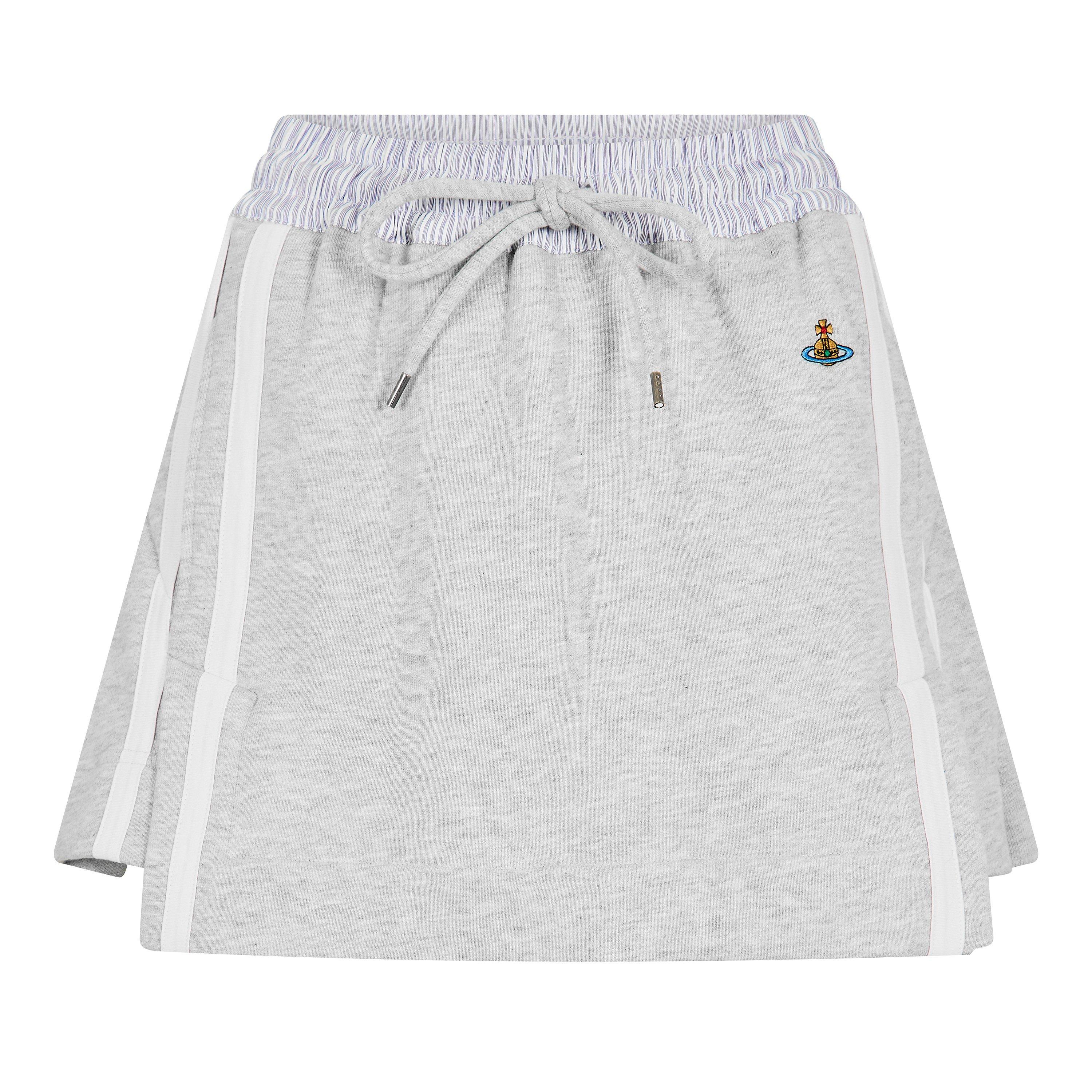 Vivienne Westwood Viv Chrldr Skirt Ld61 - Grey - Size 8 (XS)