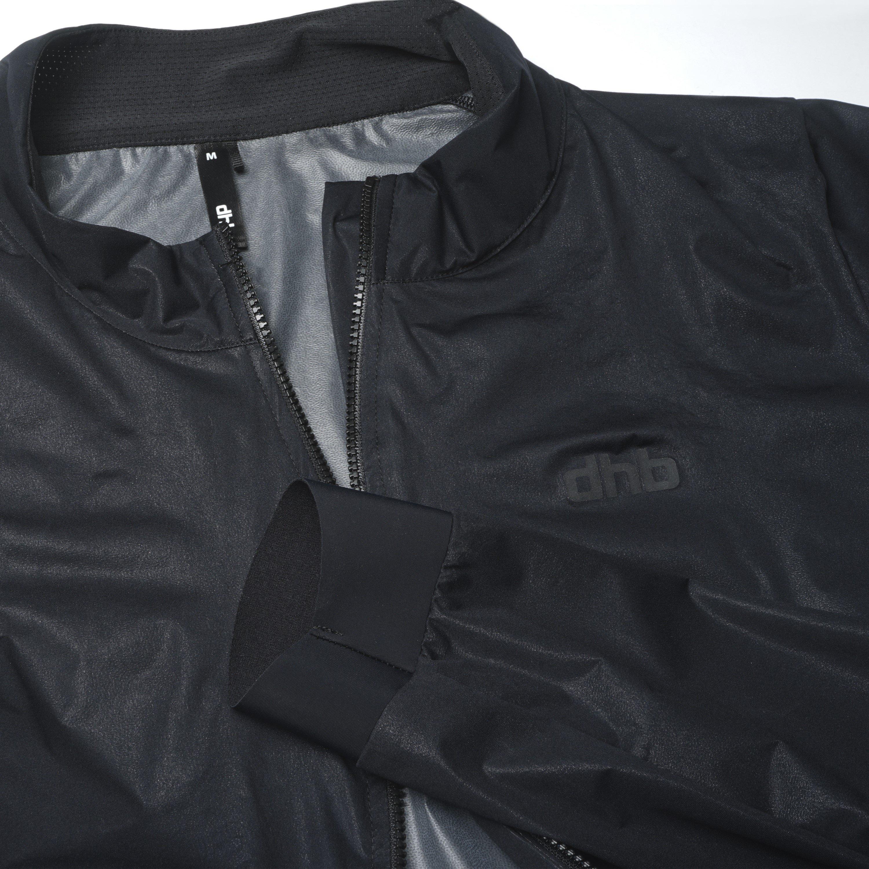 Black - Dhb - Mens Aeron Wind Jacket - 6