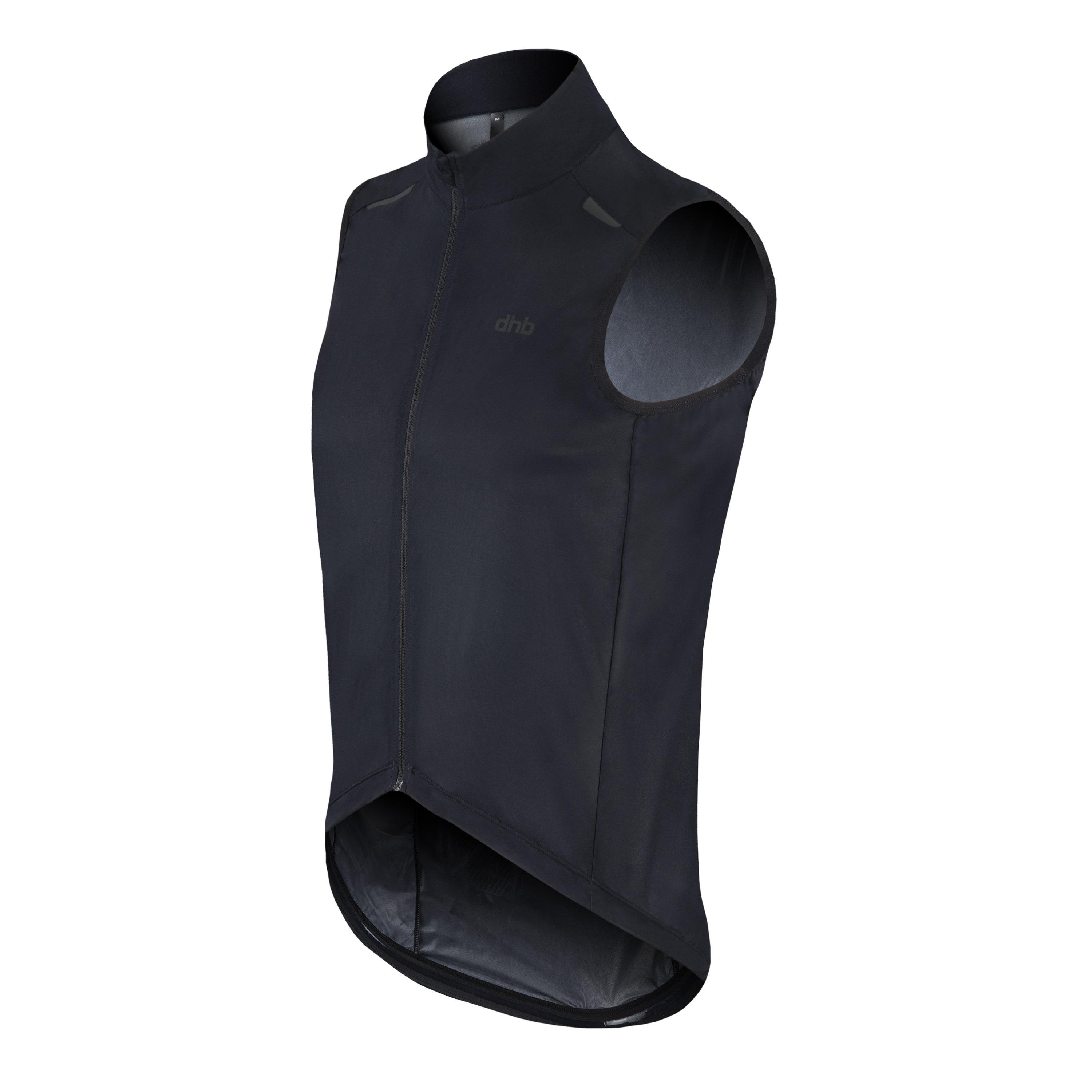 Black - Dhb - Mens Aeron Wind Gilet - 3