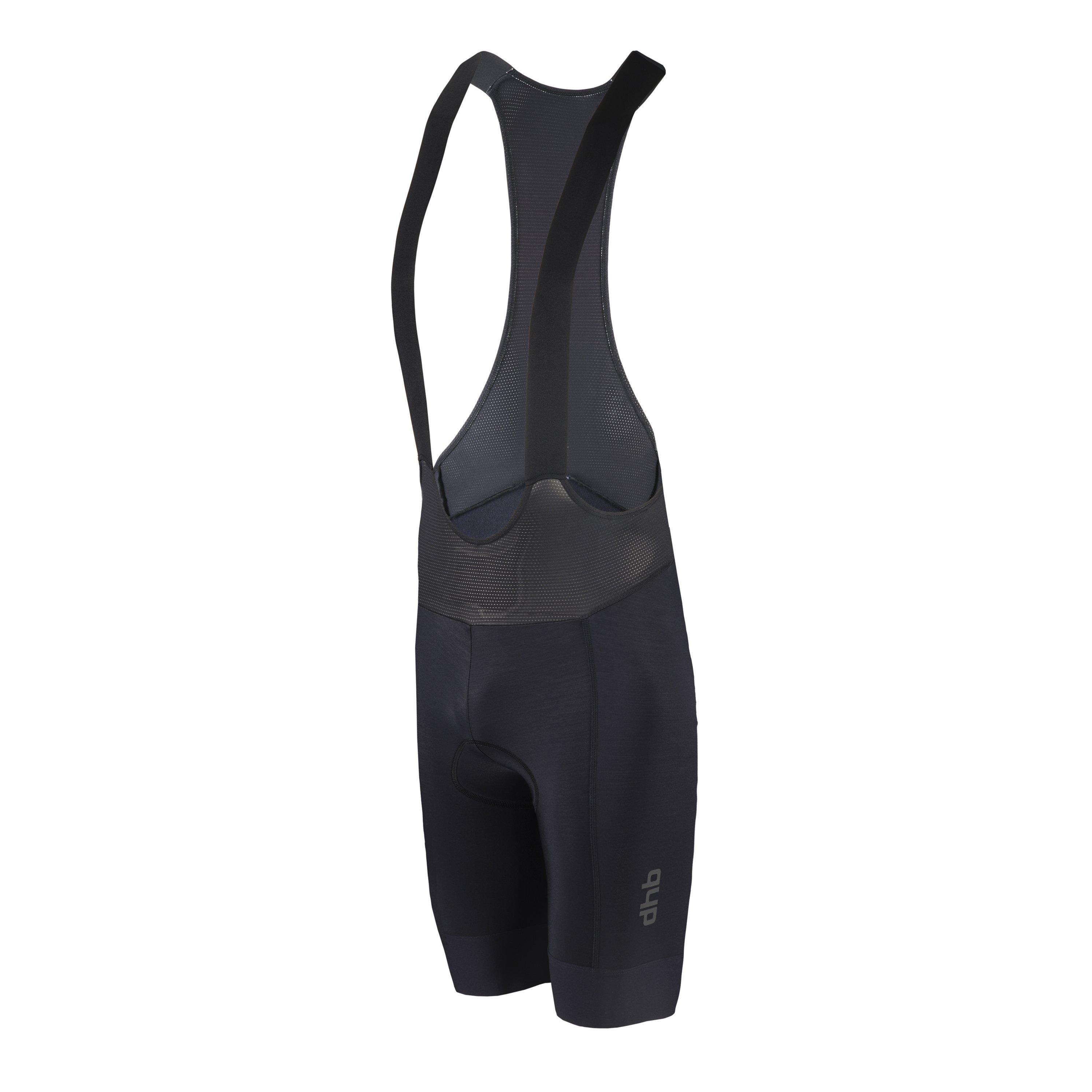 Black - Dhb - Mens Blok Classic Thermal Bib Shorts - 3