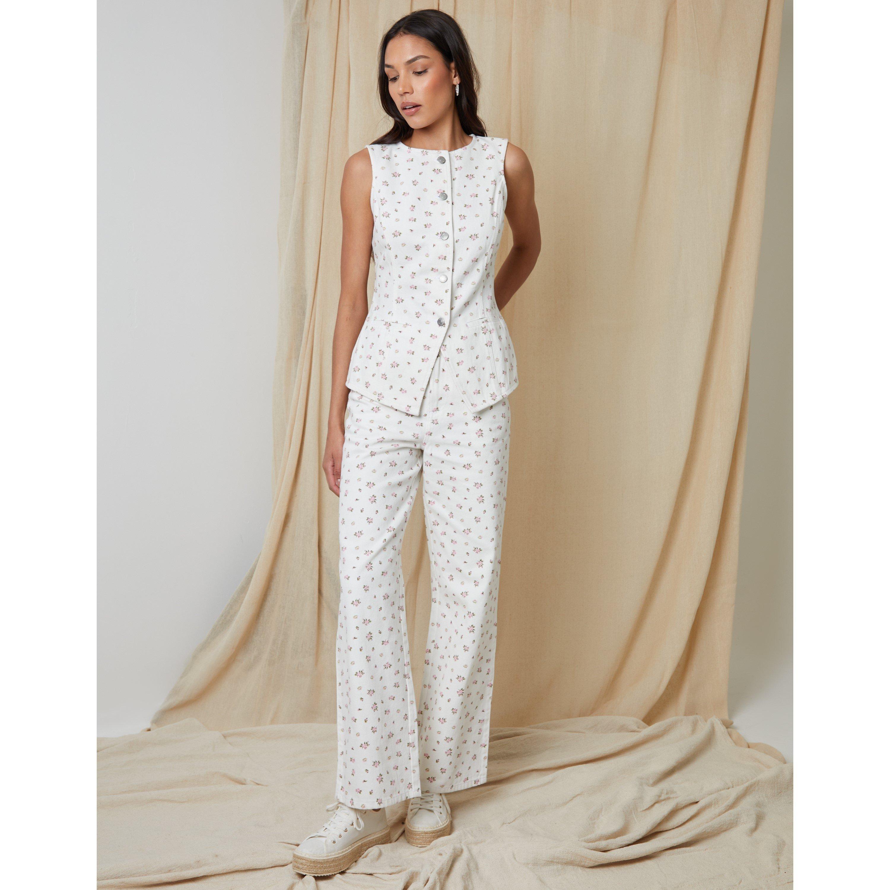 White - Threadbare - Sleeveless Shirt - 2