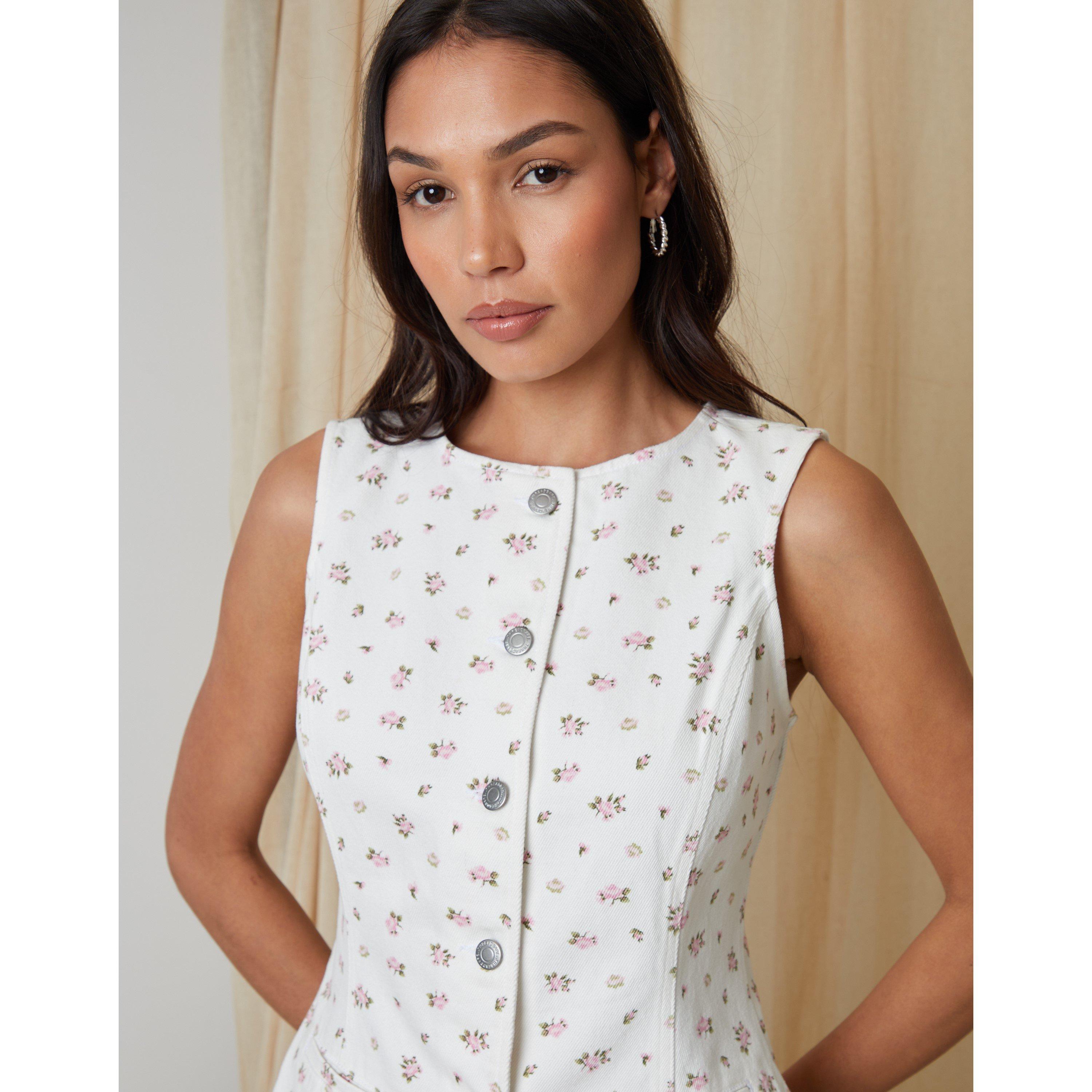 White - Threadbare - Sleeveless Shirt - 4