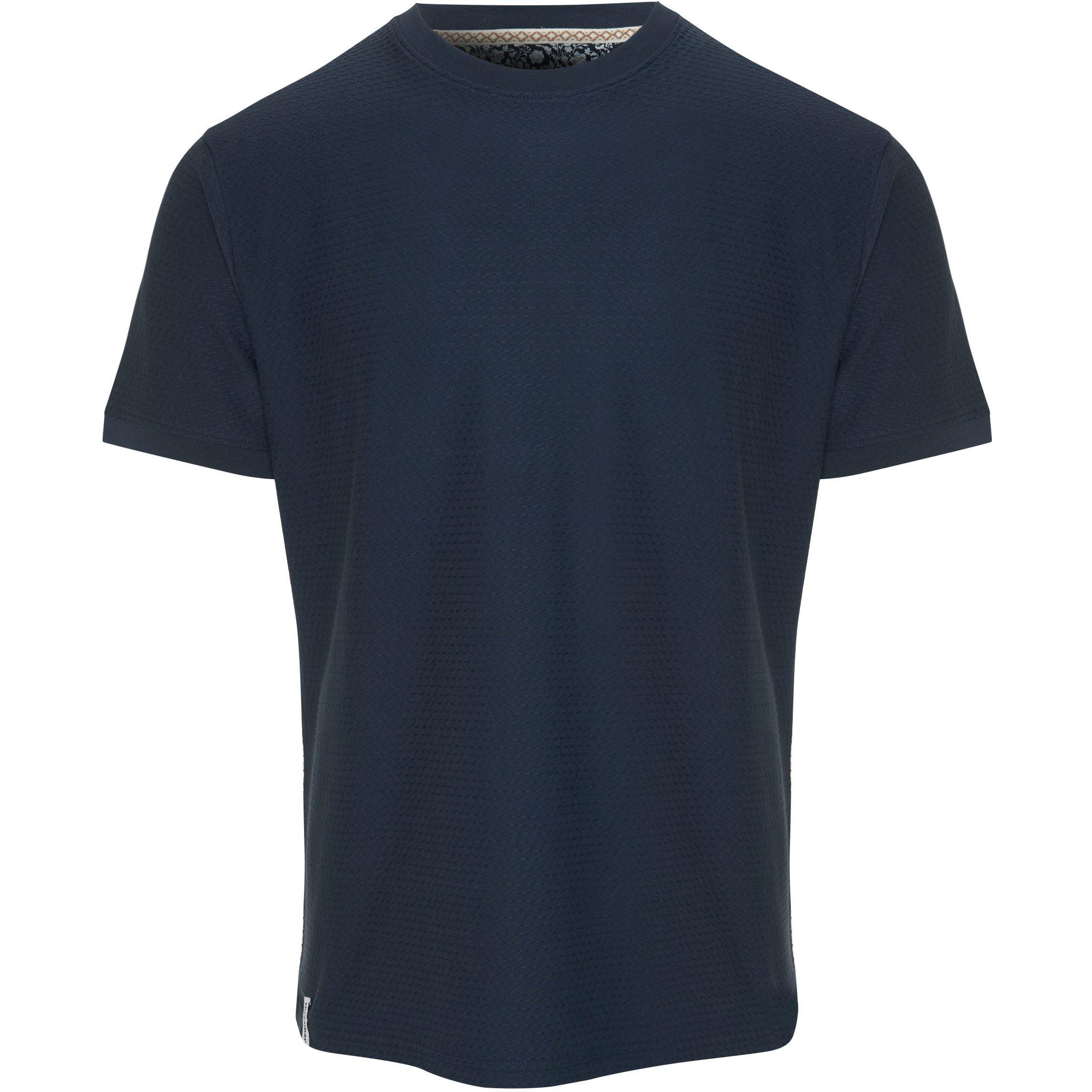 Navy - Threadbare - Men's Gosford Lightweight Ribbed Knitted Top