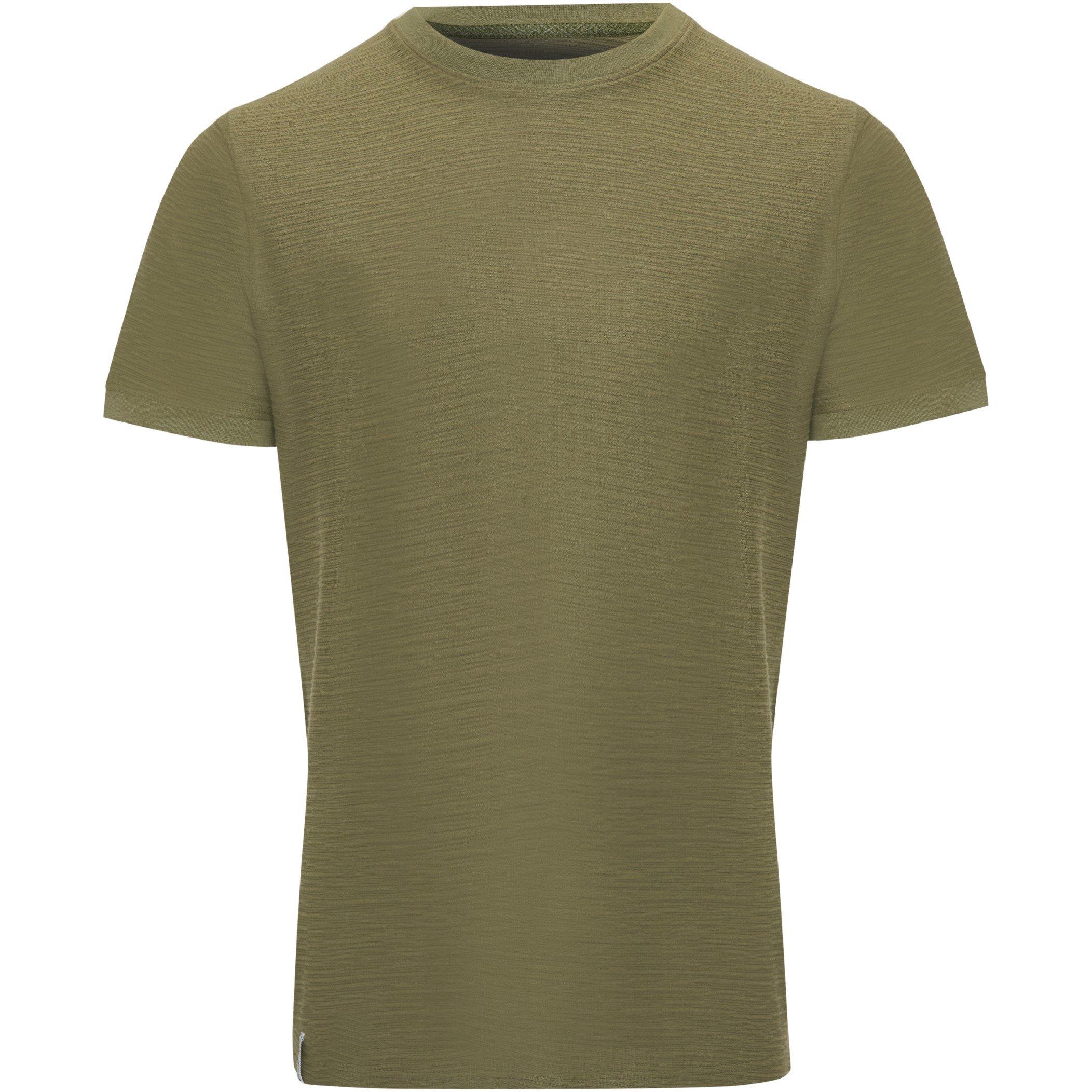 Threadbare Men's Falkland Knitted T-Shirt - Khaki - 2X Large