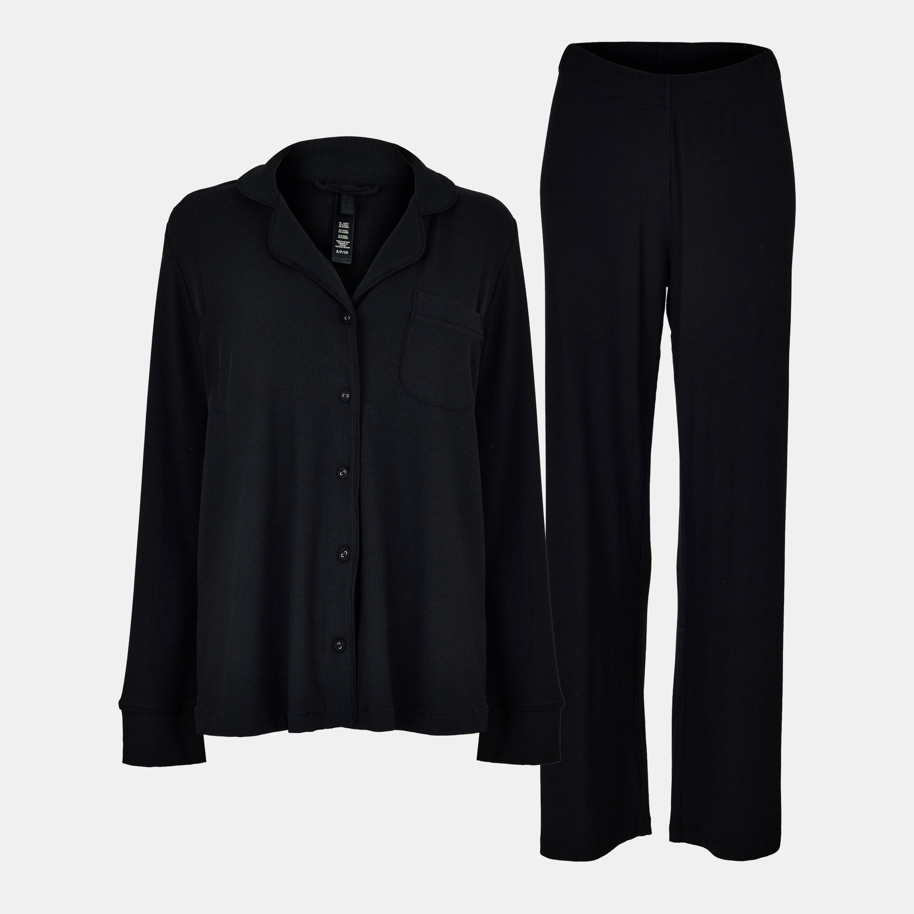 SKIMS Womens Soft Lounge Sleep Set - Onyx - Size 18 (2XL)