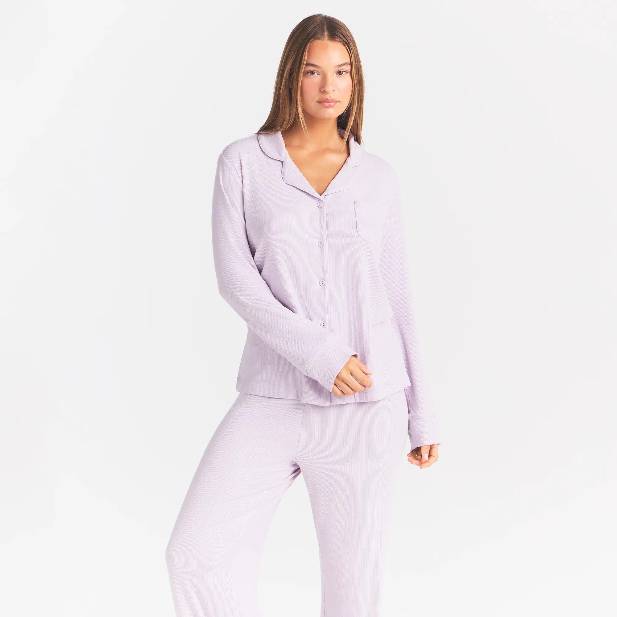 Cherry Blossom - SKIMS - Womens Soft Lounge Sleep Set - 4