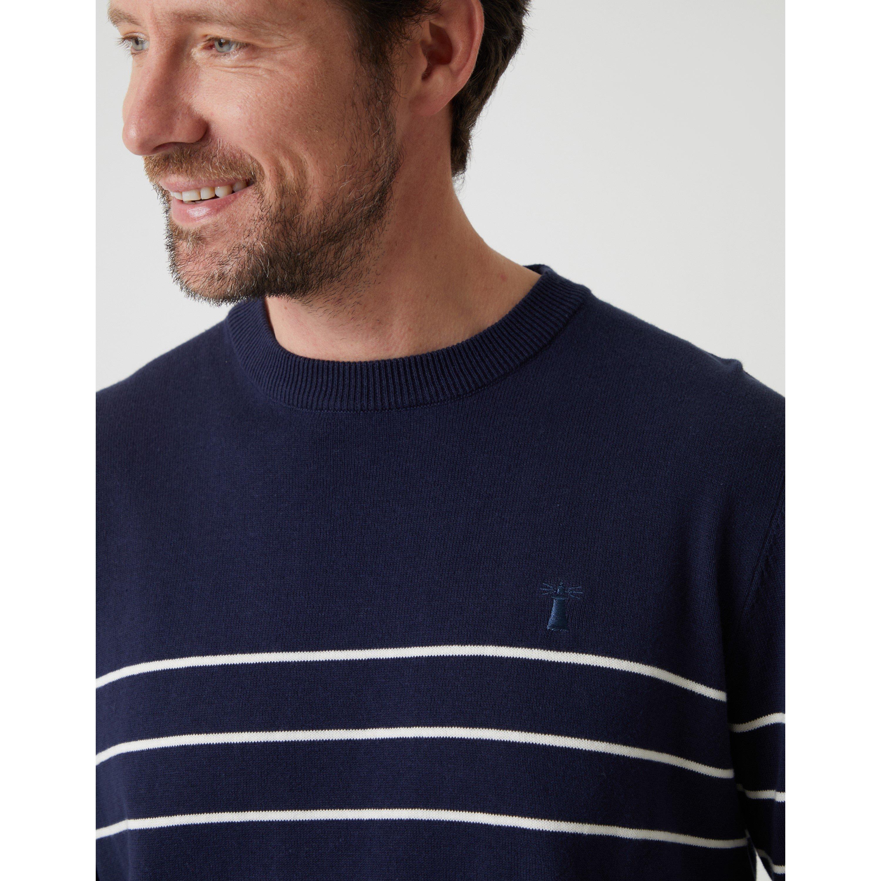 Marine/Ecru - Saltwell - Saltwel Knitted Top - 4