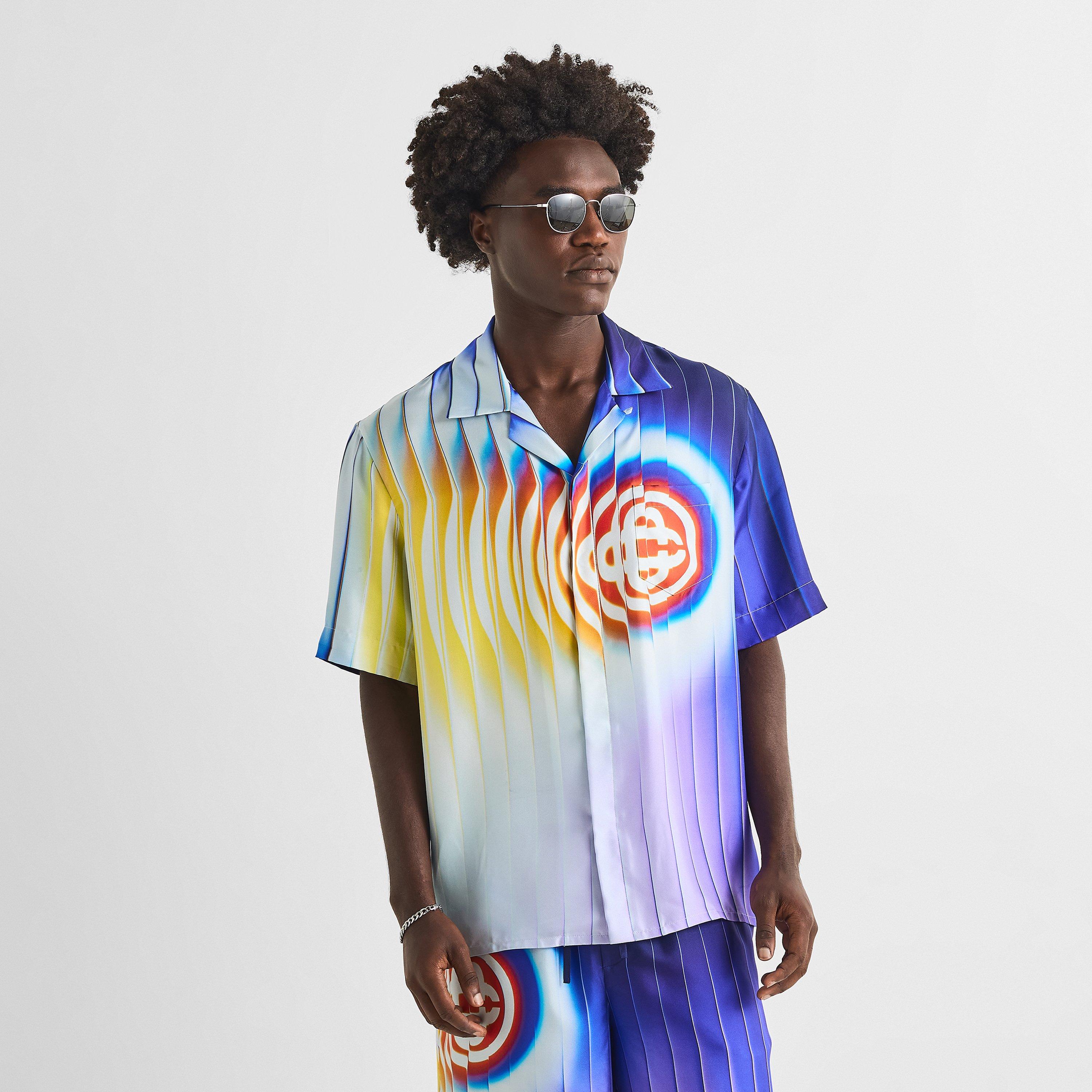Multi - Casablanca - Men's Short Sleeve Bowling Shirt - 3