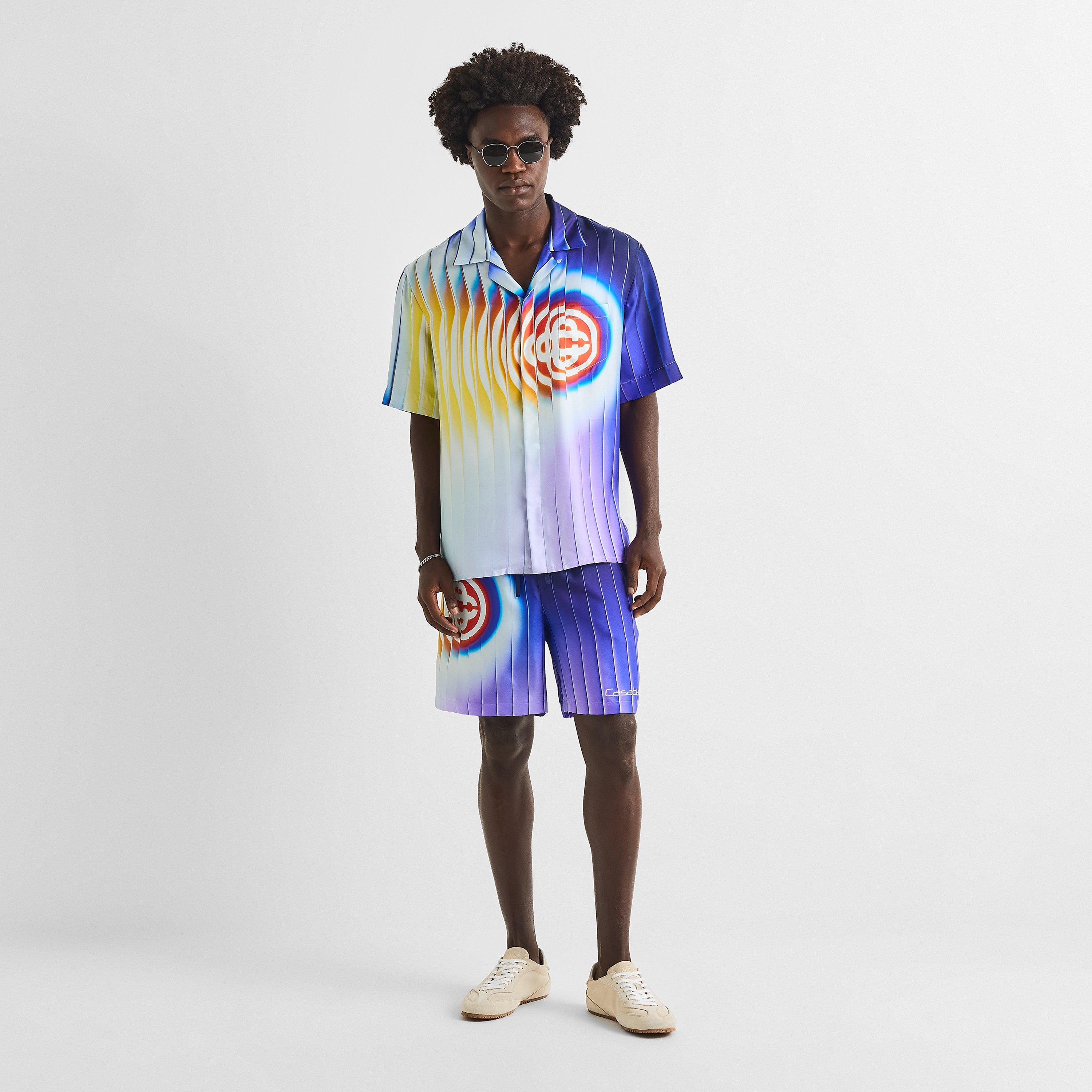 Multi - Casablanca - Men's Short Sleeve Bowling Shirt - 6