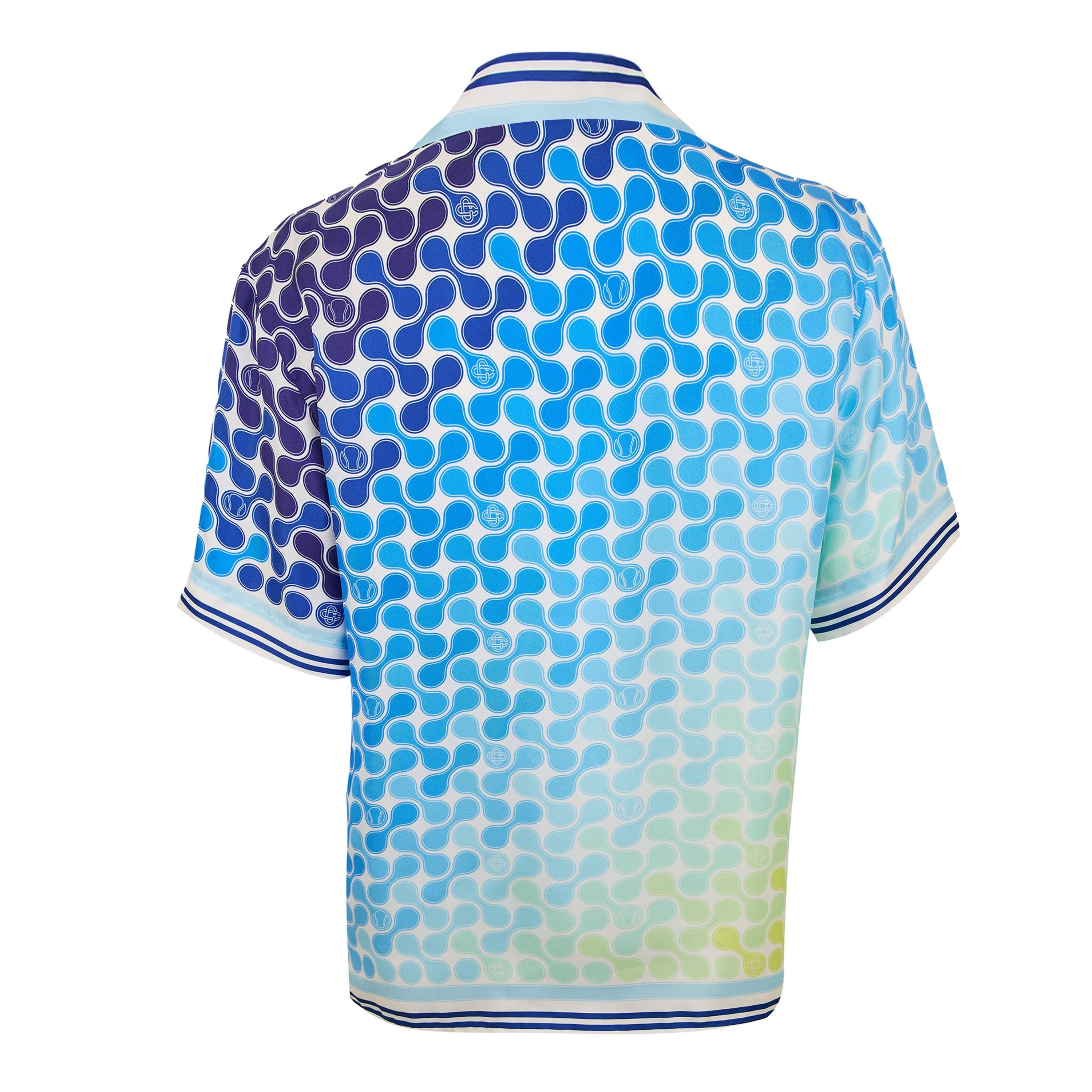 Blue - Casablanca - Men's Short Sleeve Bowling Shirt - 2