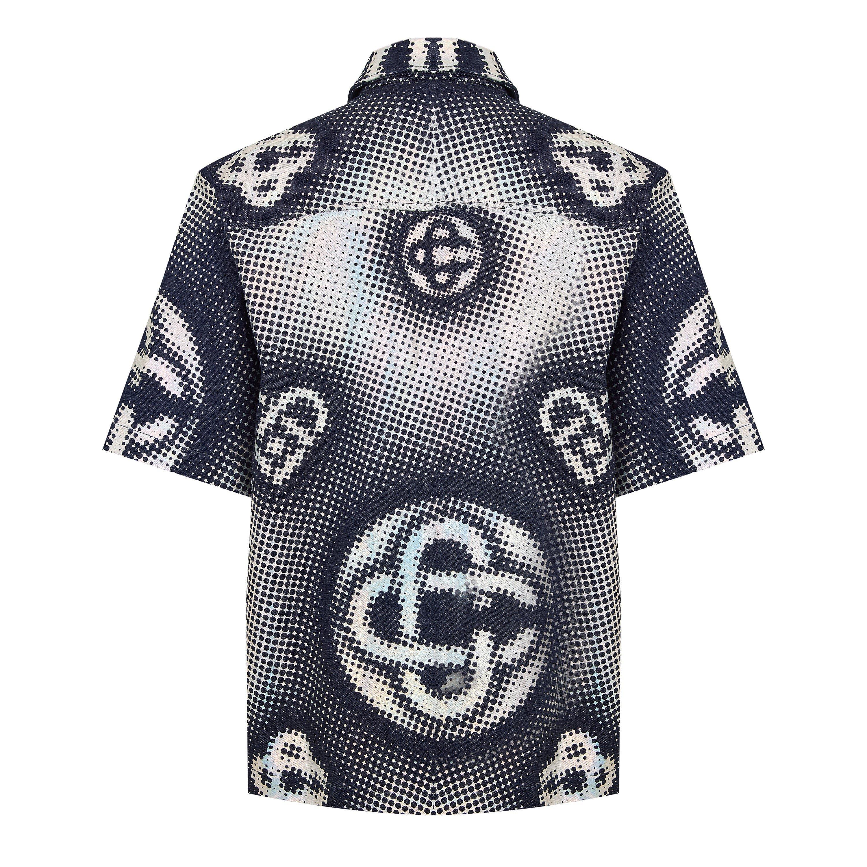 Black - Casablanca - Men's Short Sleeve Bowling Shirt - 2