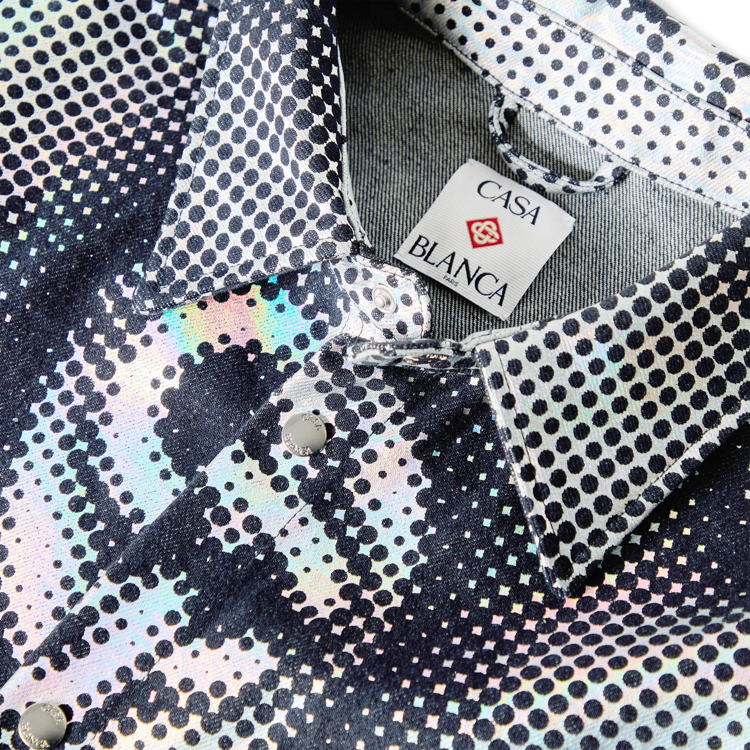 Black - Casablanca - Men's Short Sleeve Bowling Shirt - 3