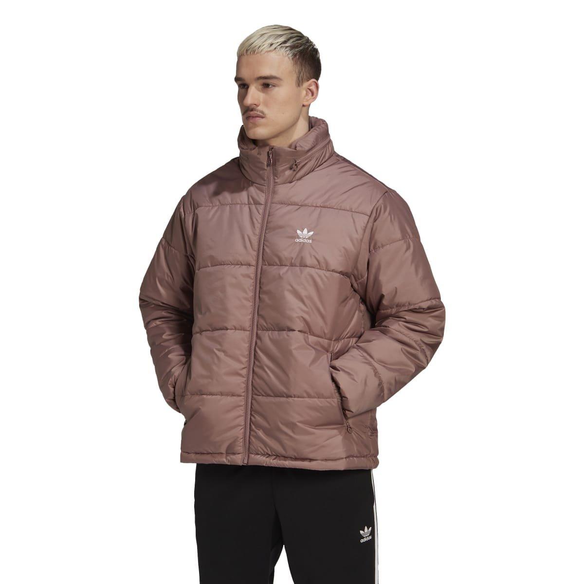Burgundy - adidas Originals - Essentials Padded Puffer Jacket - 3