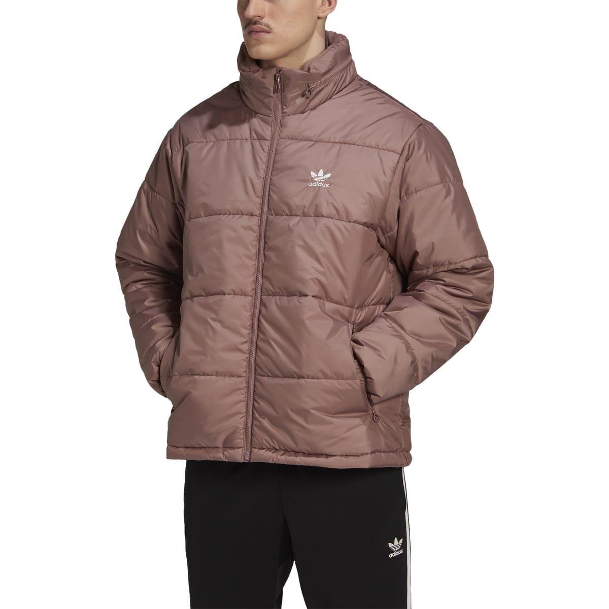 Burgundy - adidas Originals - Essentials Padded Puffer Jacket - 4