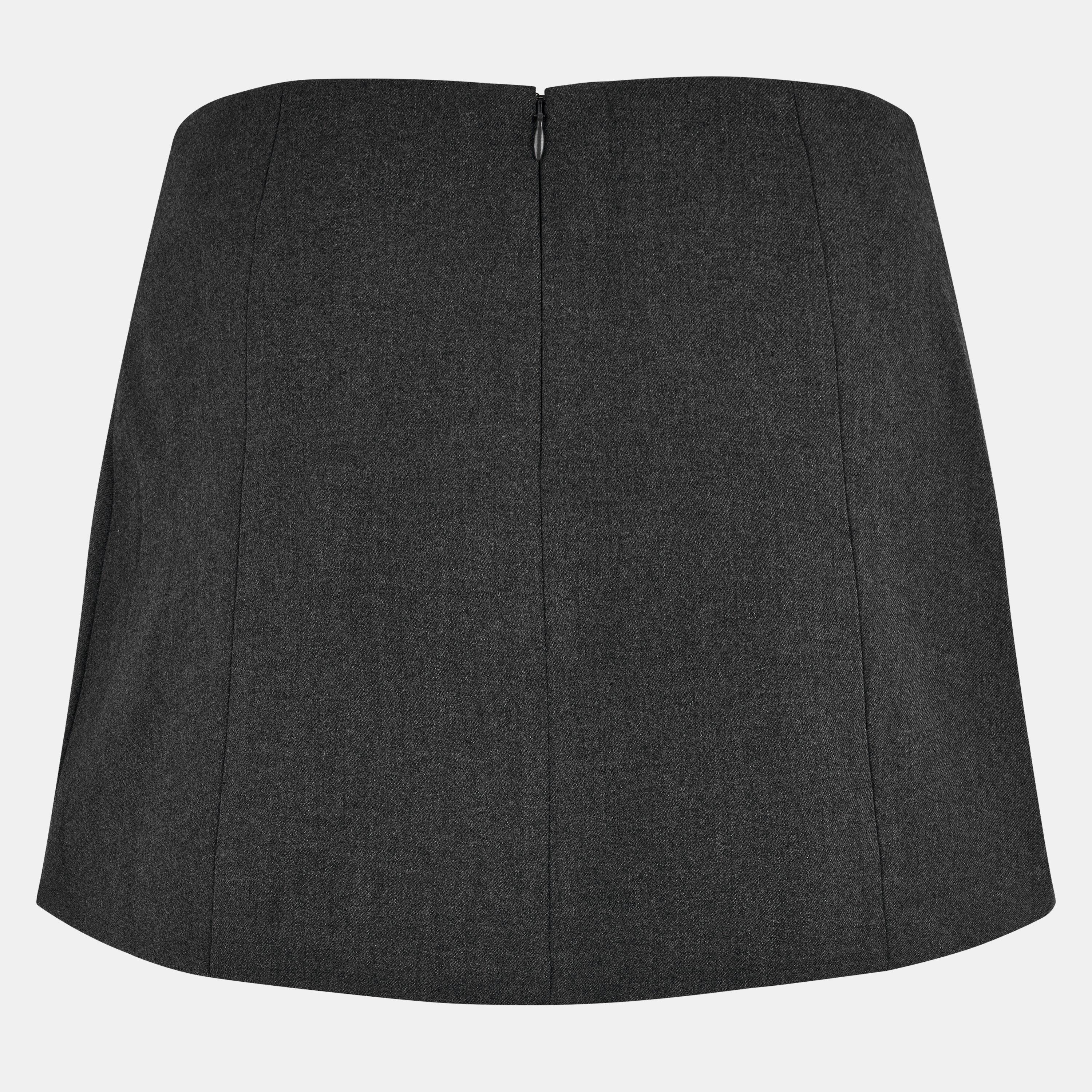 Grey - WRSTBHVR - Women's Worst B Madden Skrt Mini Skirt - 2