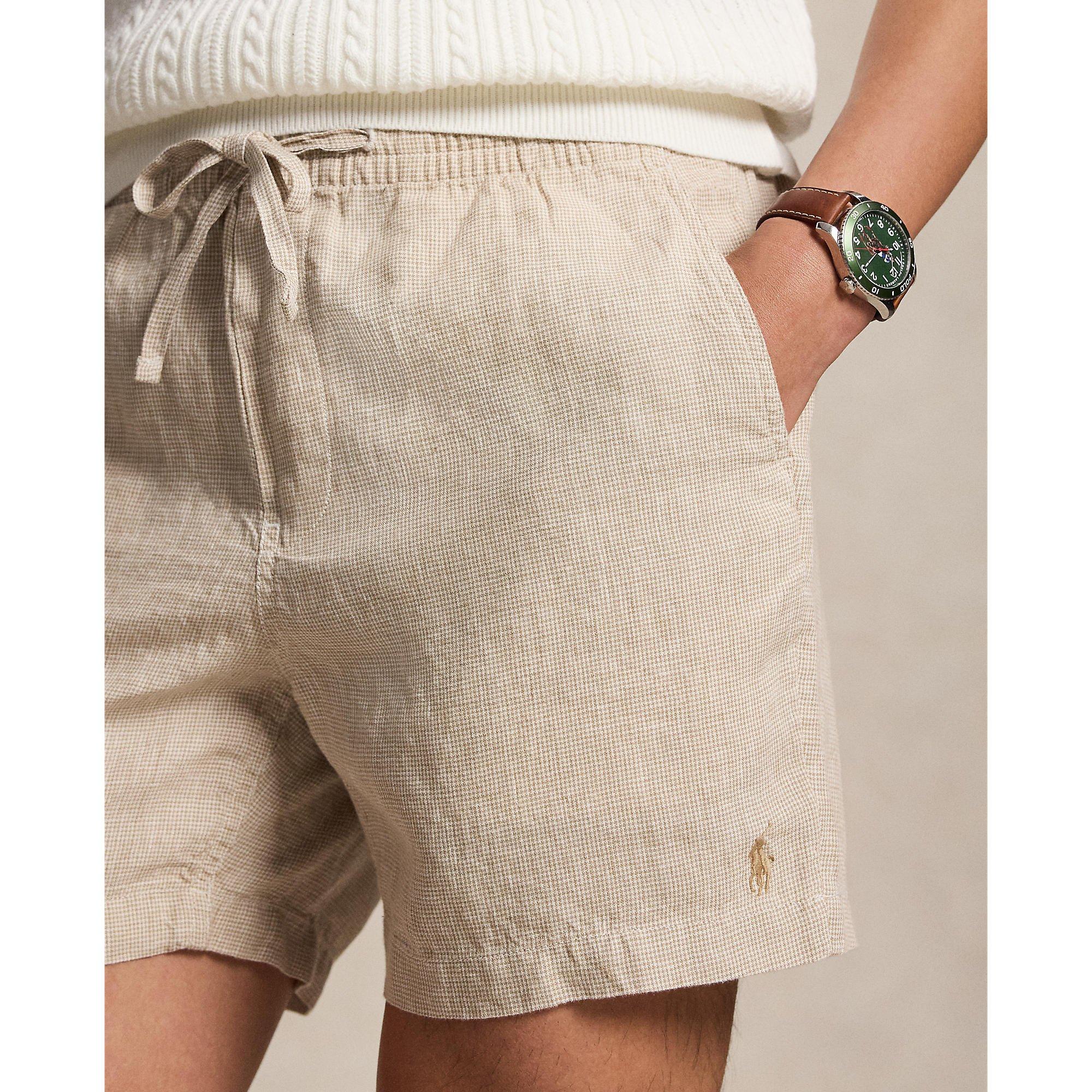 Coastal Beige - Polo Ralph Lauren - Men's Woven Tracksuit Shorts - 4