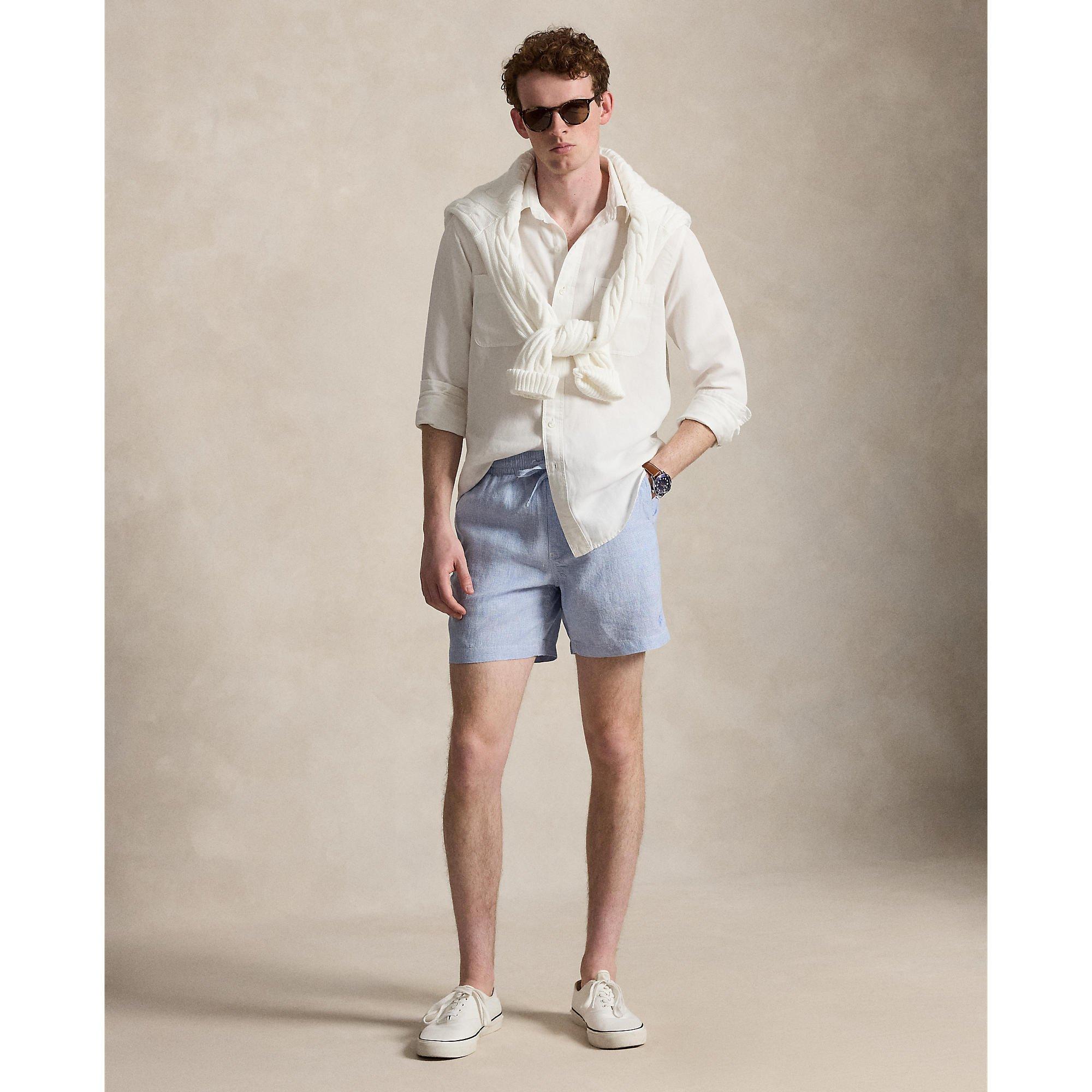 Cabana Blue - Polo Ralph Lauren - Men's Woven Tracksuit Shorts - 5