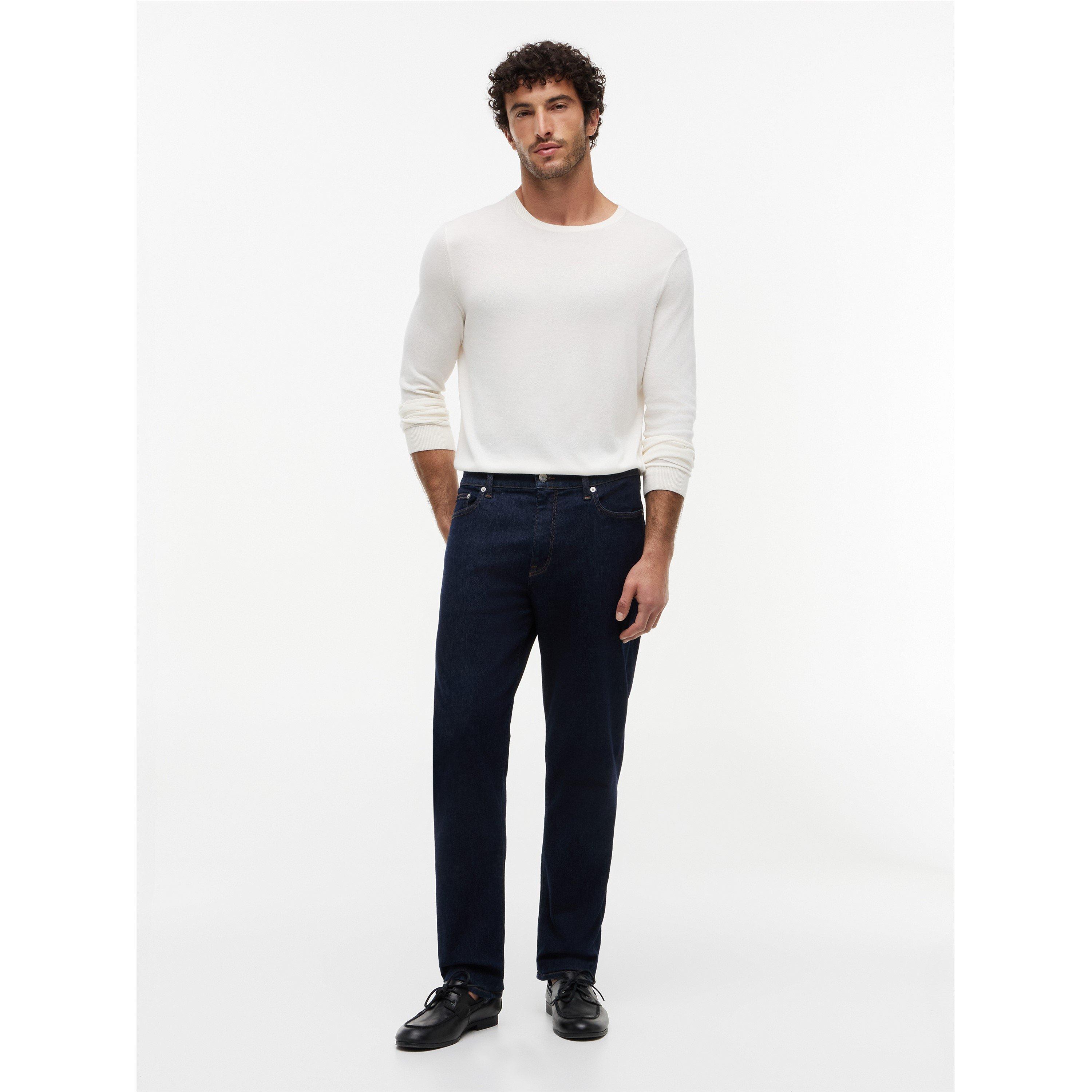 Ivory - Tommy Hilfiger - Men's Crew Neck Jumper - 3