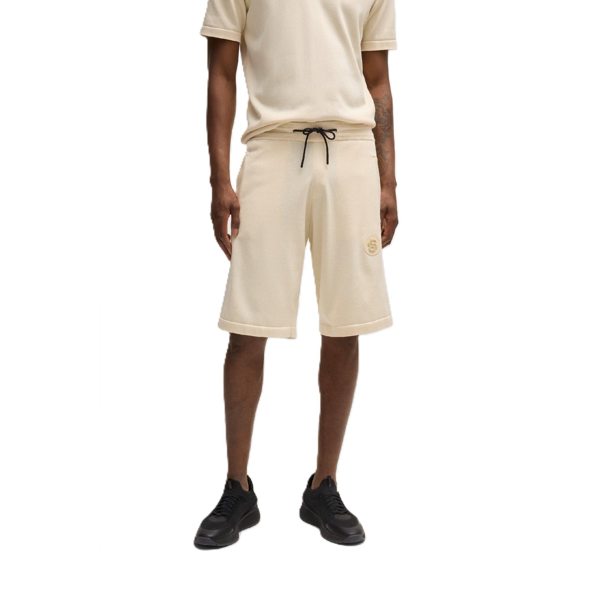 Boss Men's Tolli Knitted Top - Open White - XL