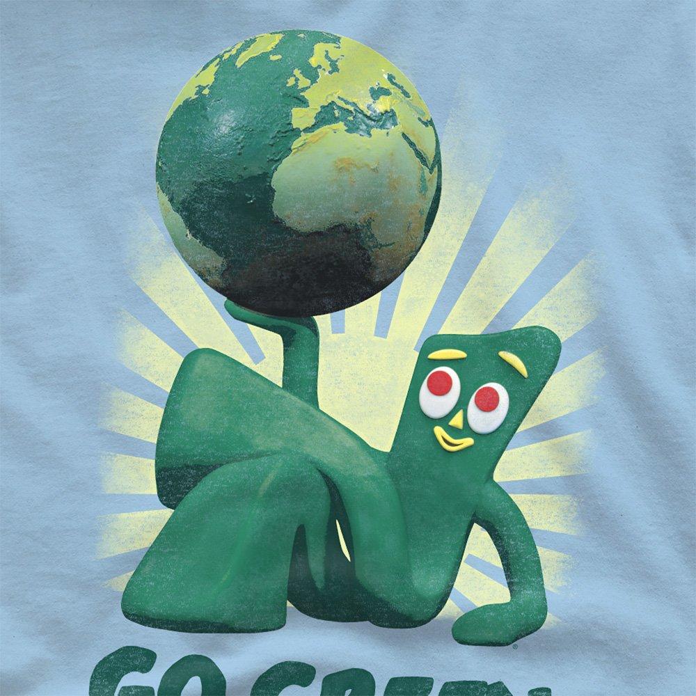 Blue - Other - Gumby Go Green T Shirt Light Blue - 2