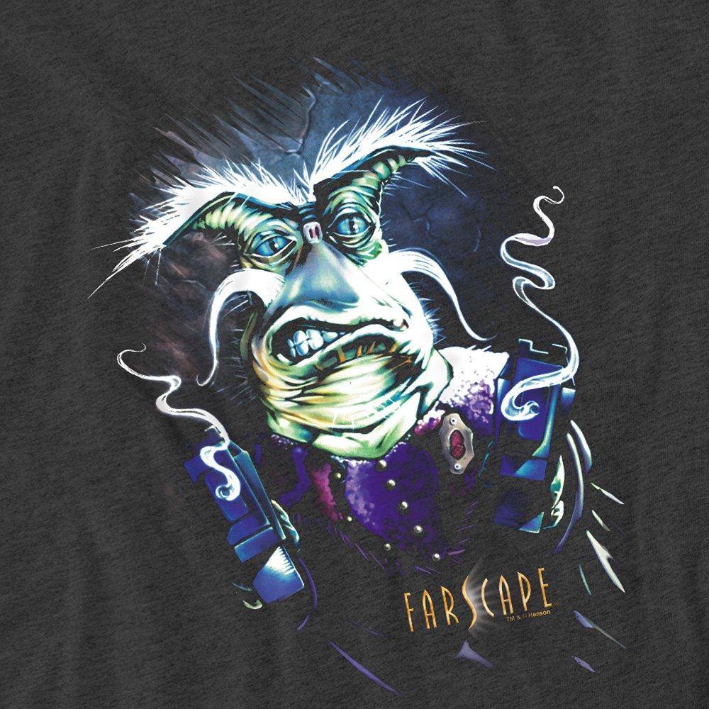 Grey - Other - Farscape Rygel Smoking Guns T-Shirt Charcoal - 2