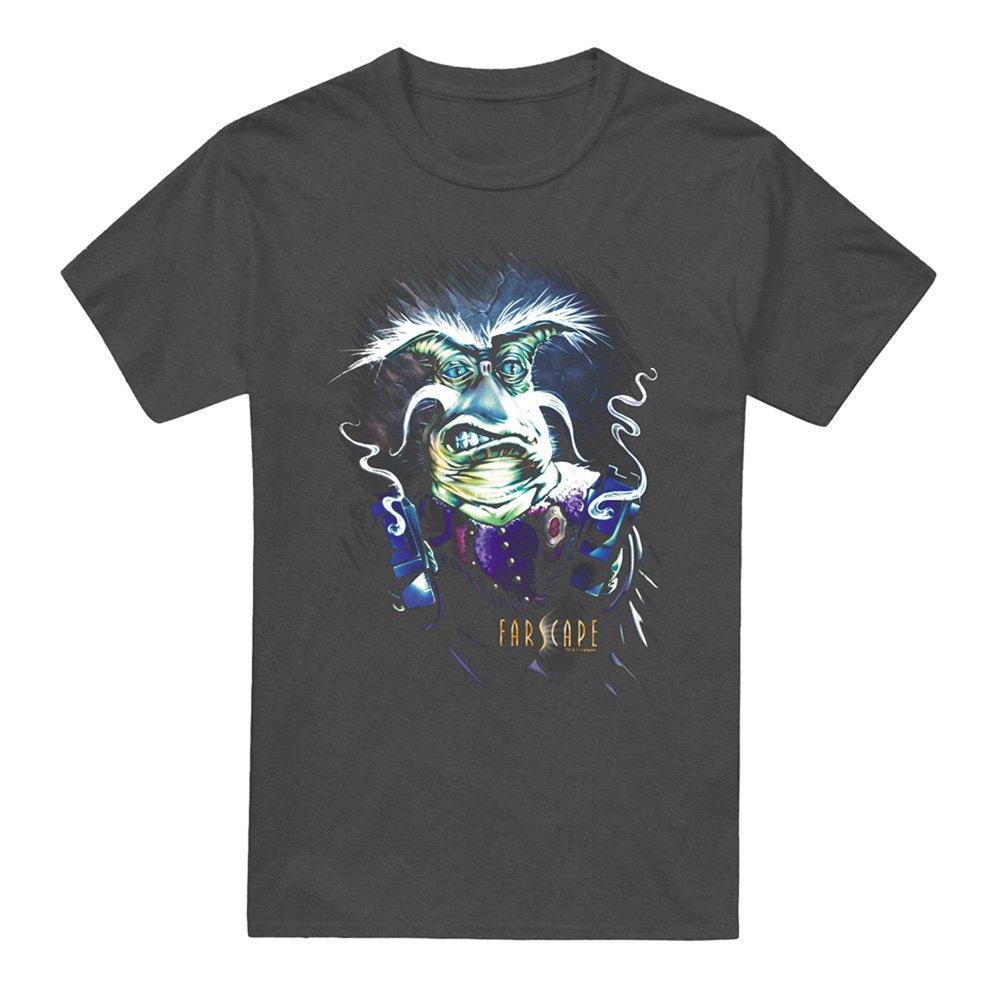 Grey - Other - Farscape Rygel Smoking Guns T-Shirt Charcoal - 4