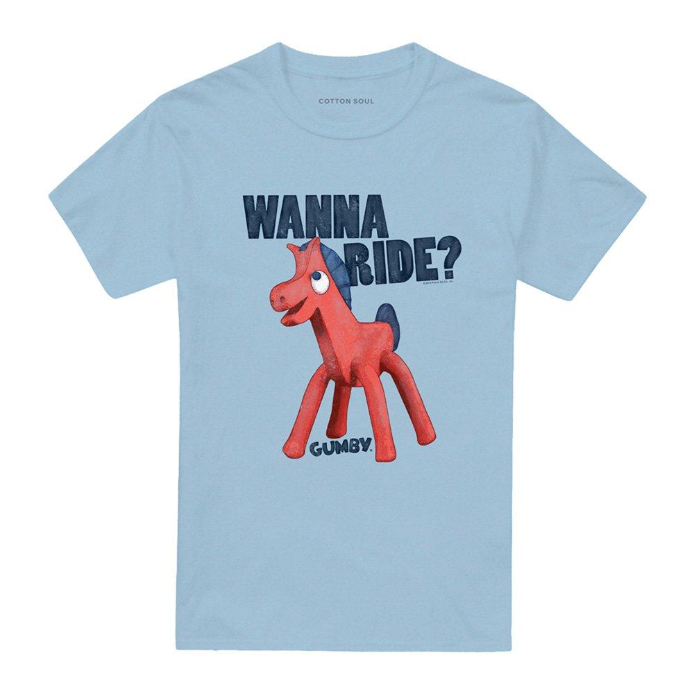 Blue - Other - Gumby Wanna Ride T Shirt Light Blue - 4