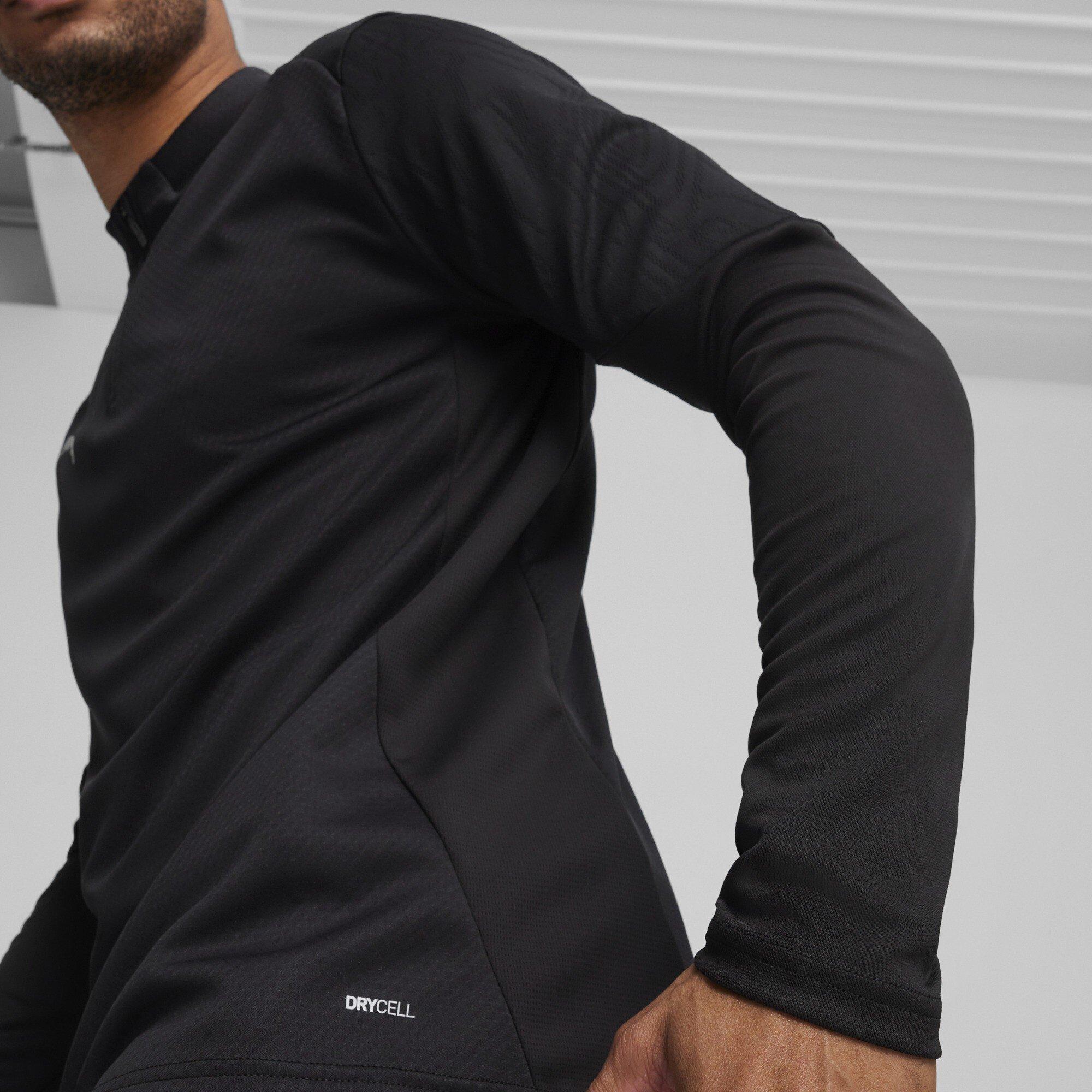 Black/Si - Puma - Men's Teamfinal Training 1/4-Zip Fleece - 5