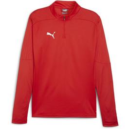 Puma Teamfinal Training quarter Zip Top Fleece Mens