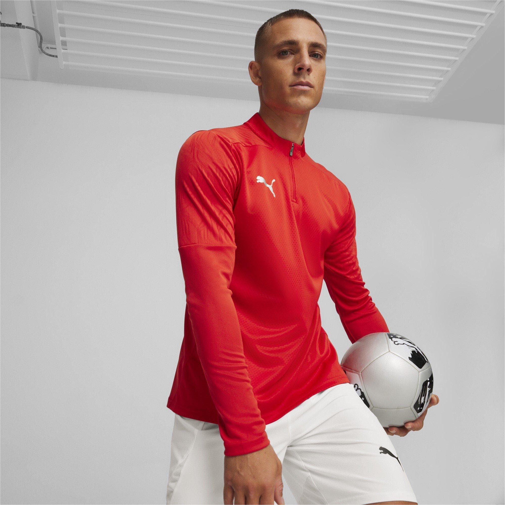 Puma Red - Puma - Teamfinal Training 1/4-Zip Fleece - 3