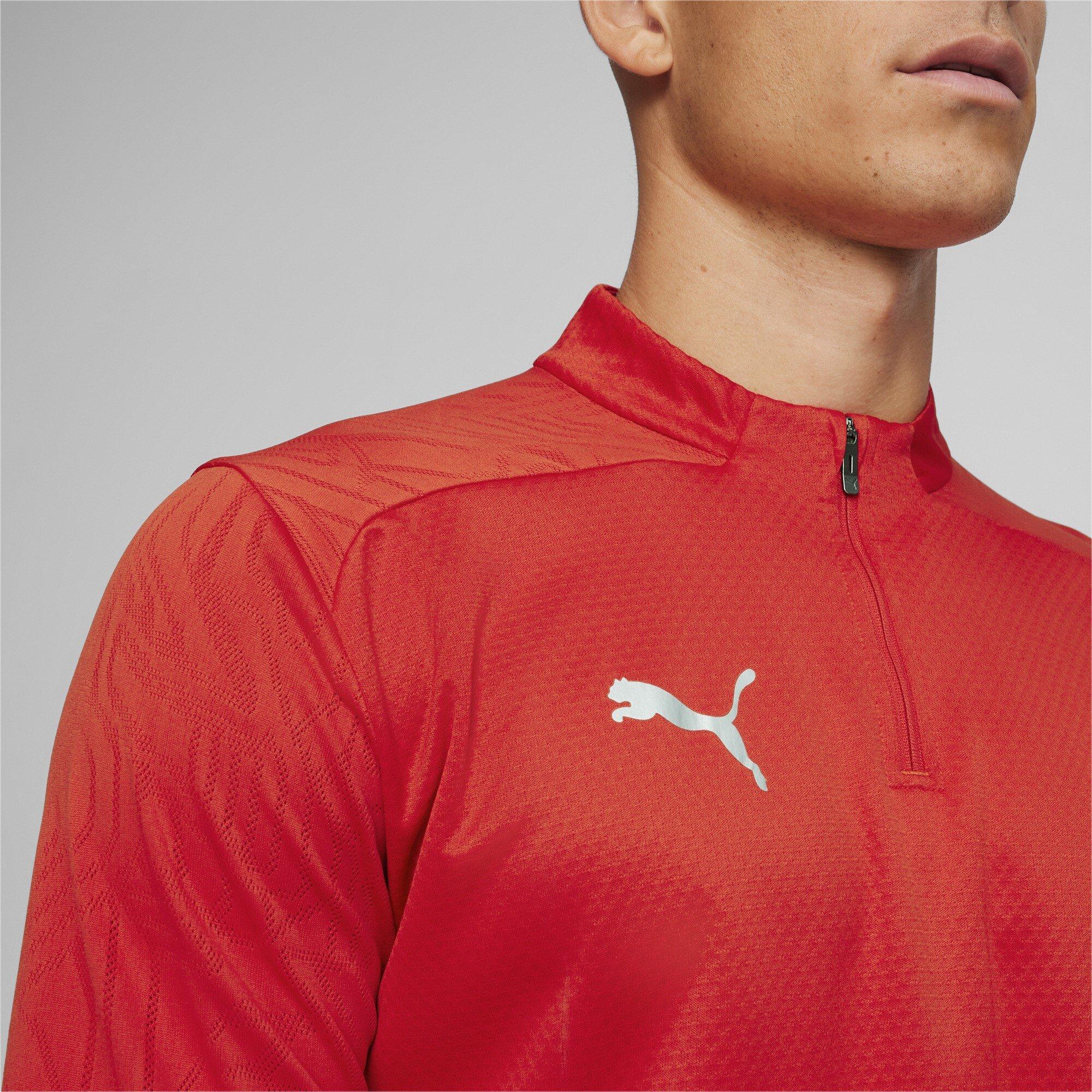 Puma Red - Puma - Teamfinal Training 1/4-Zip Fleece - 6