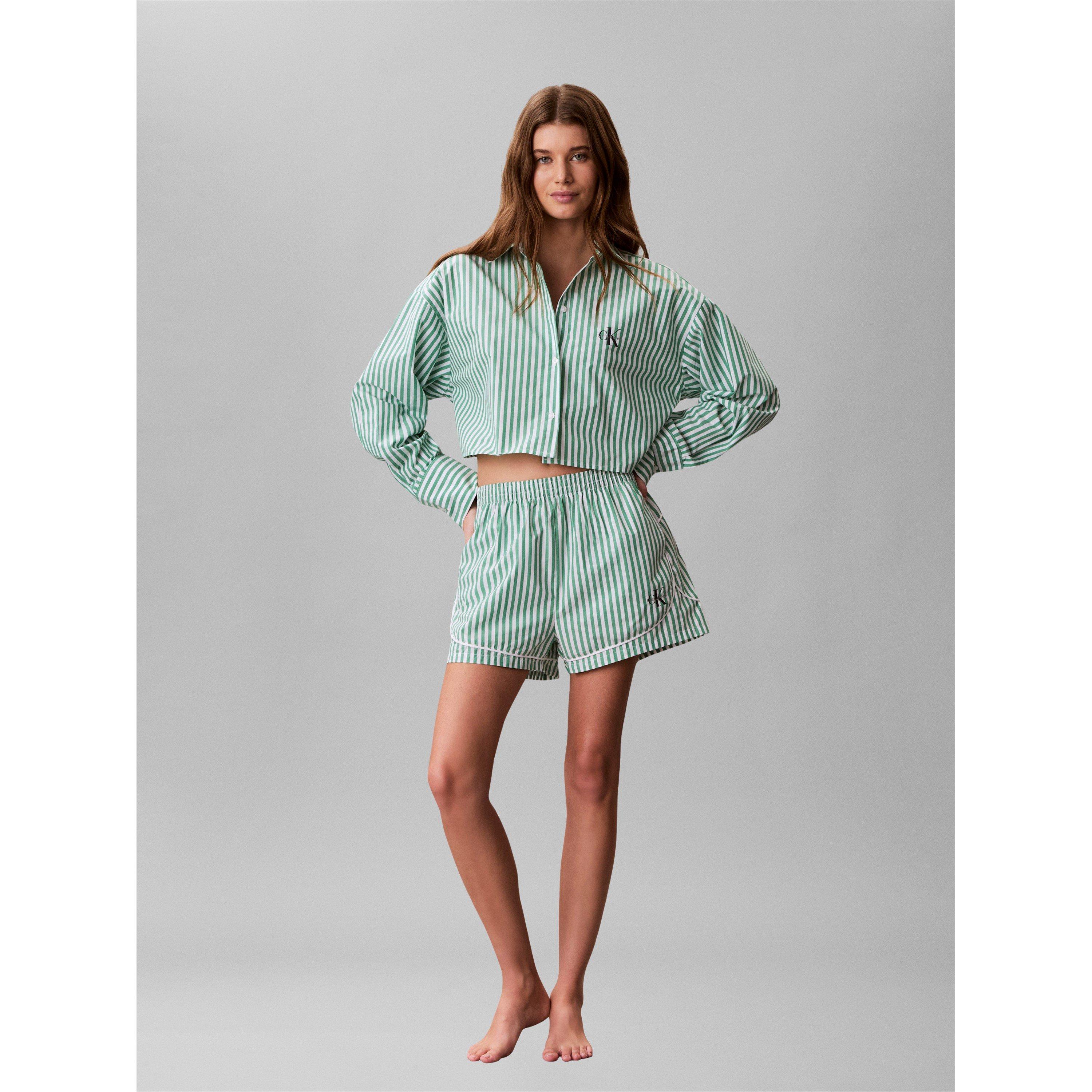 Striscia Verde - Calvin Klein - Calvin Stripe Shirt Ld62 - 2