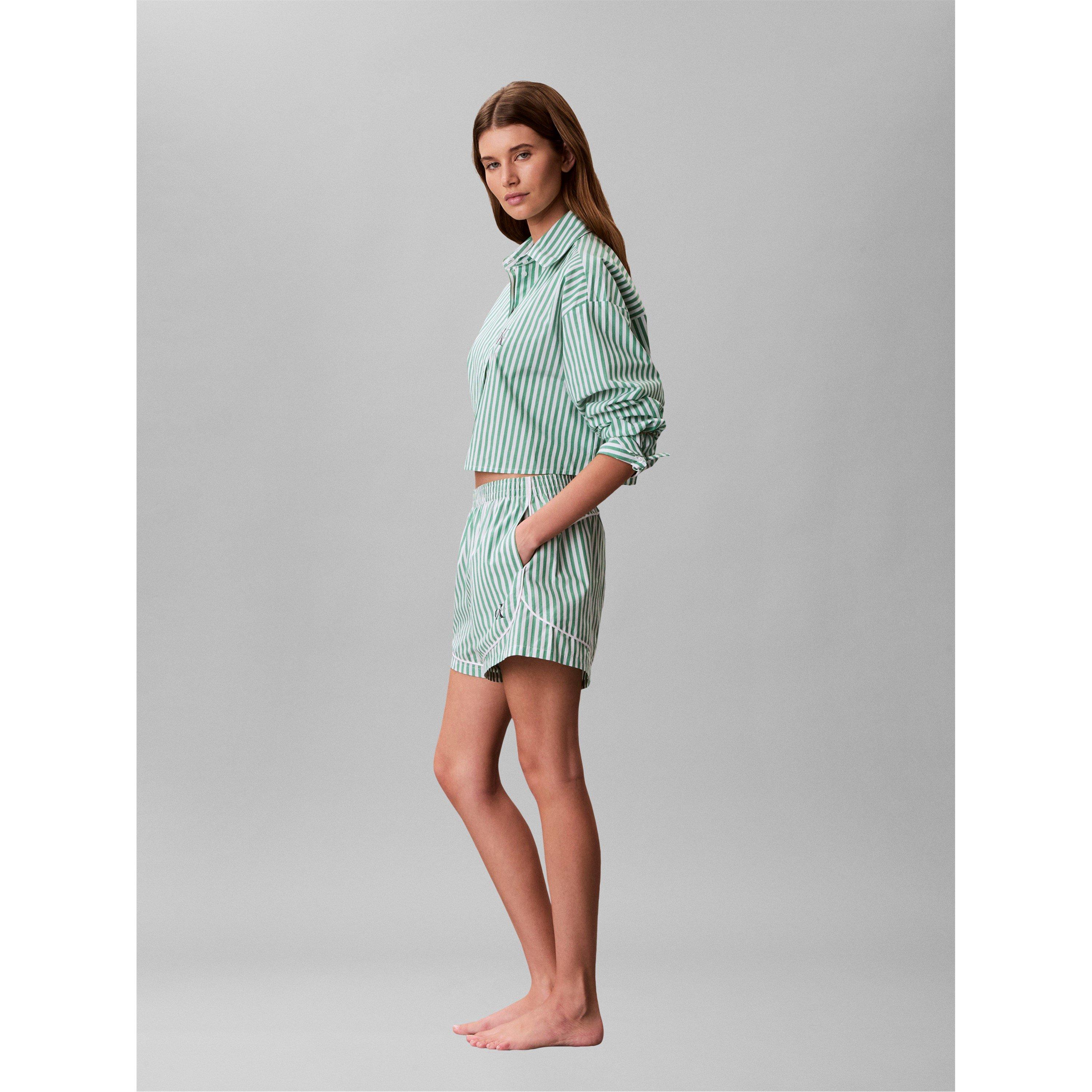 Striscia Verde - Calvin Klein - Calvin Stripe Shirt Ld62 - 5