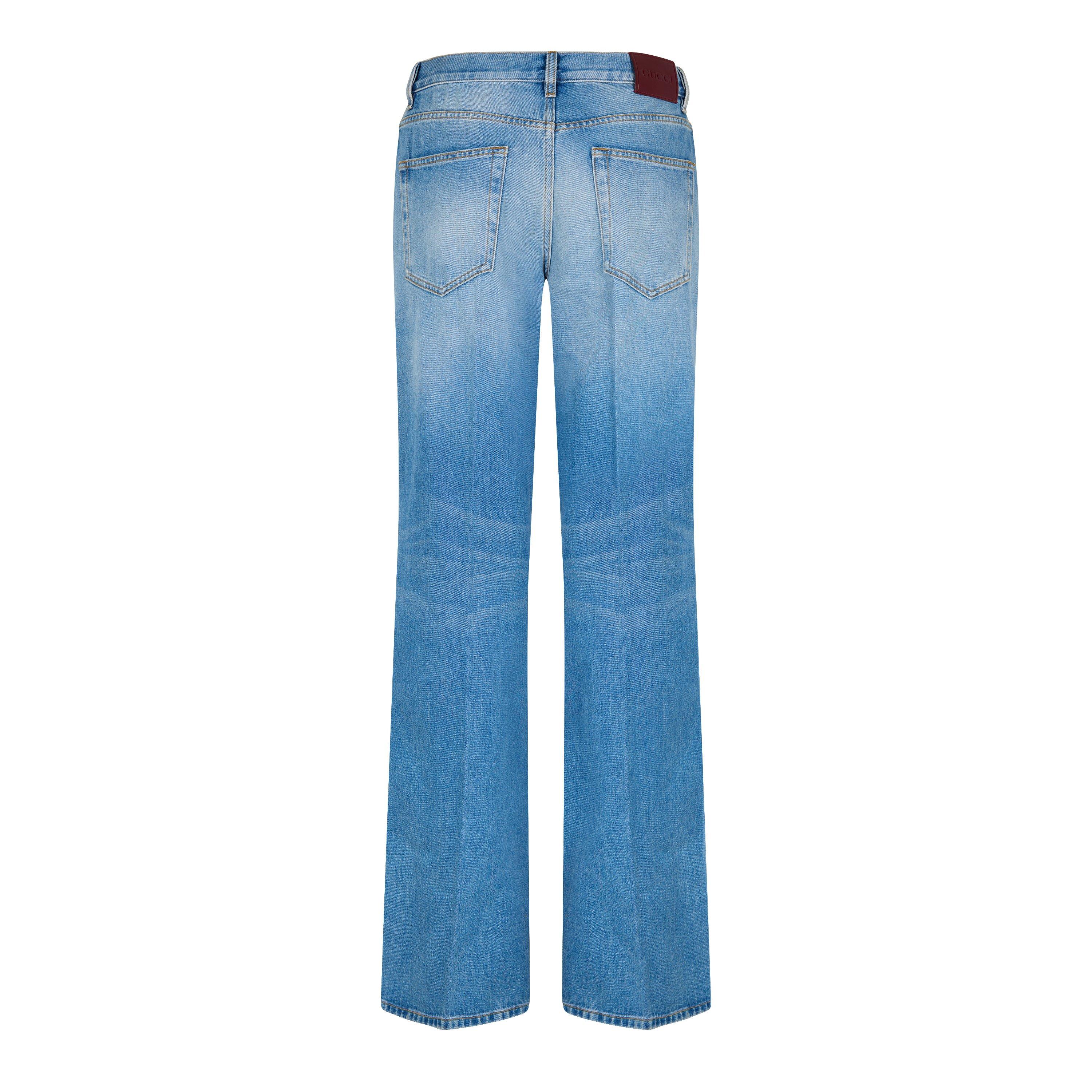 Blue - Gucci - Gucci Boyfriend Jean Ld62 - 2