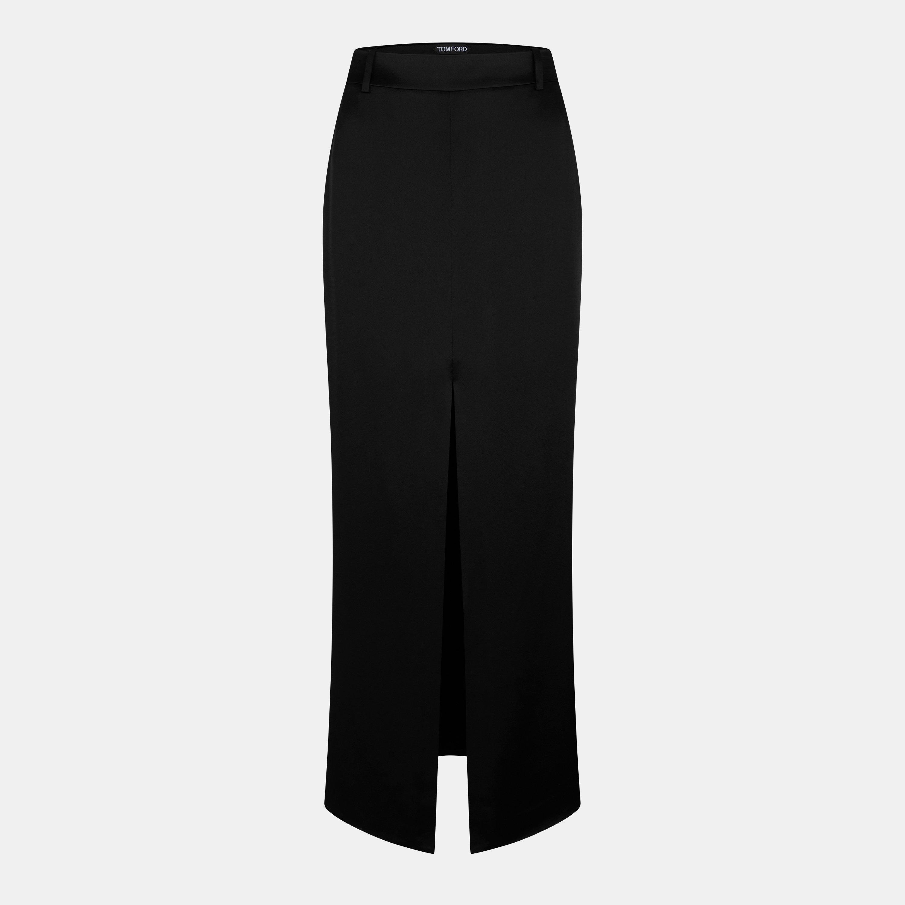 Tom Ford Women's Tf Tailored Midi Skirt - Black - 44 (UK 12)