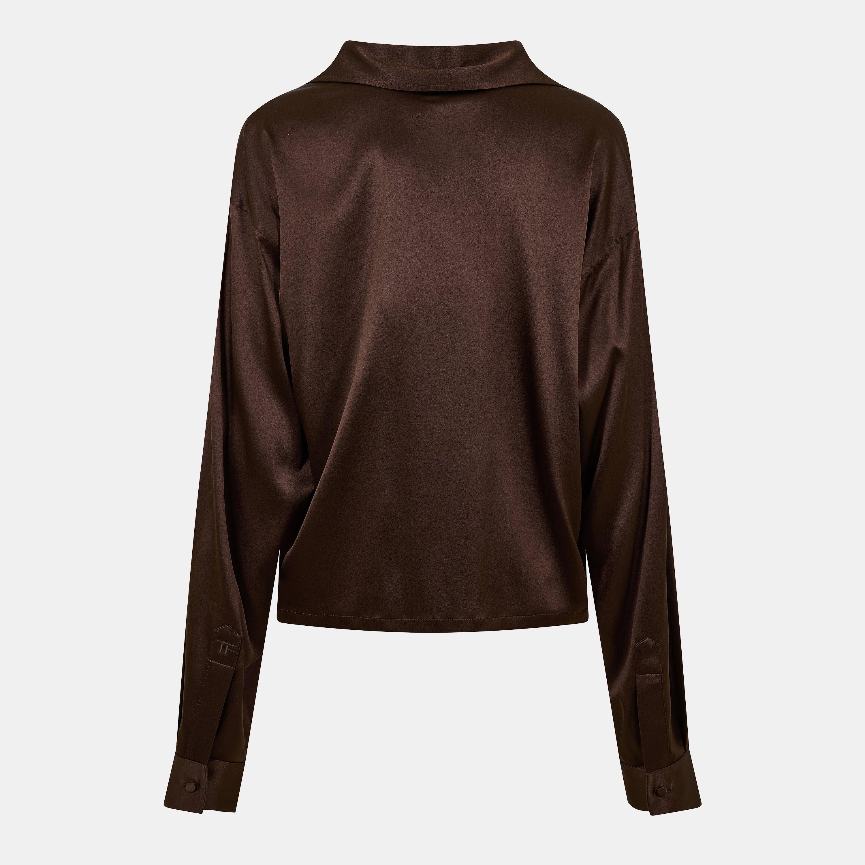 Cinnamon - Tom Ford - TF Silk Shirt Ld61 - 2