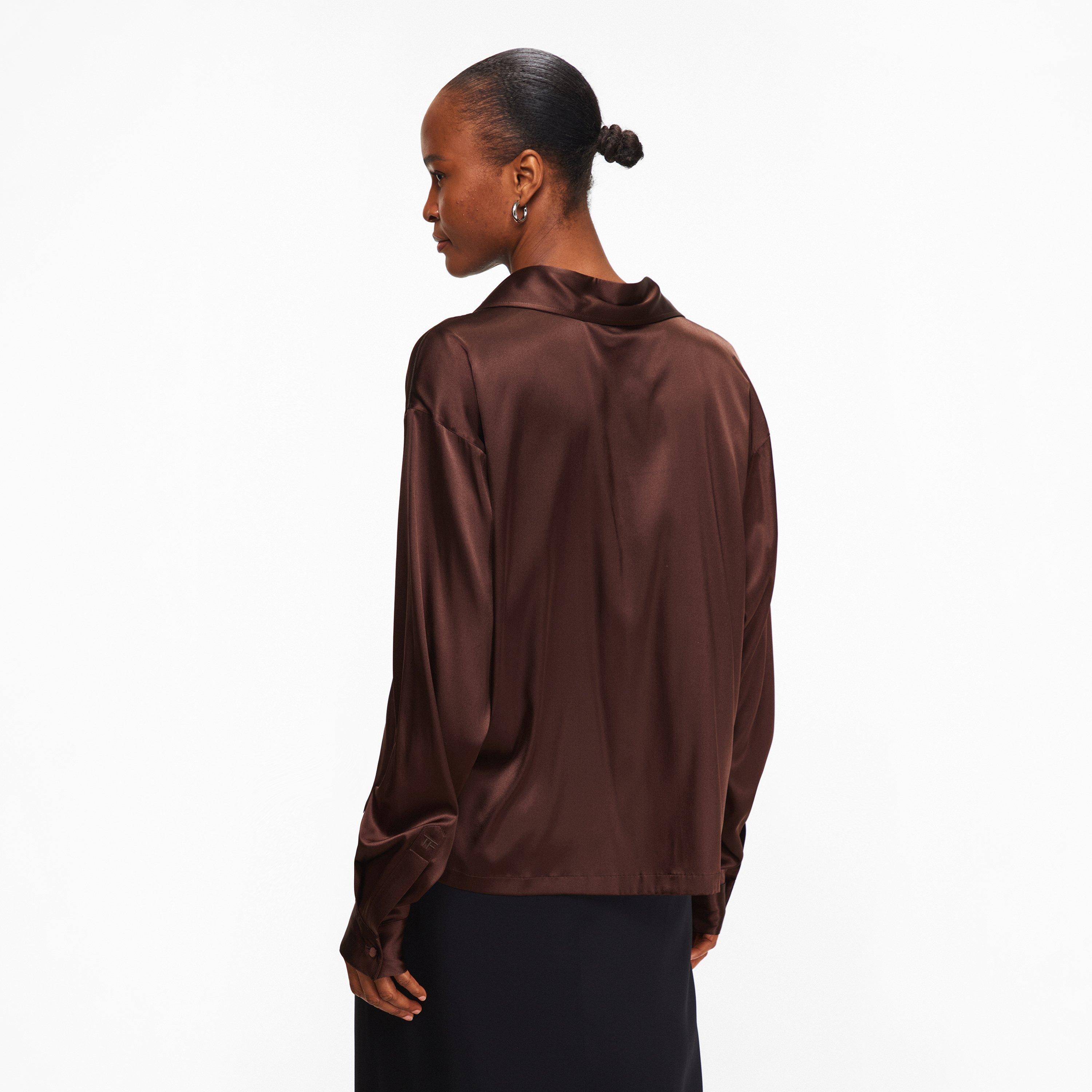 Cinnamon - Tom Ford - TF Silk Shirt Ld61 - 4